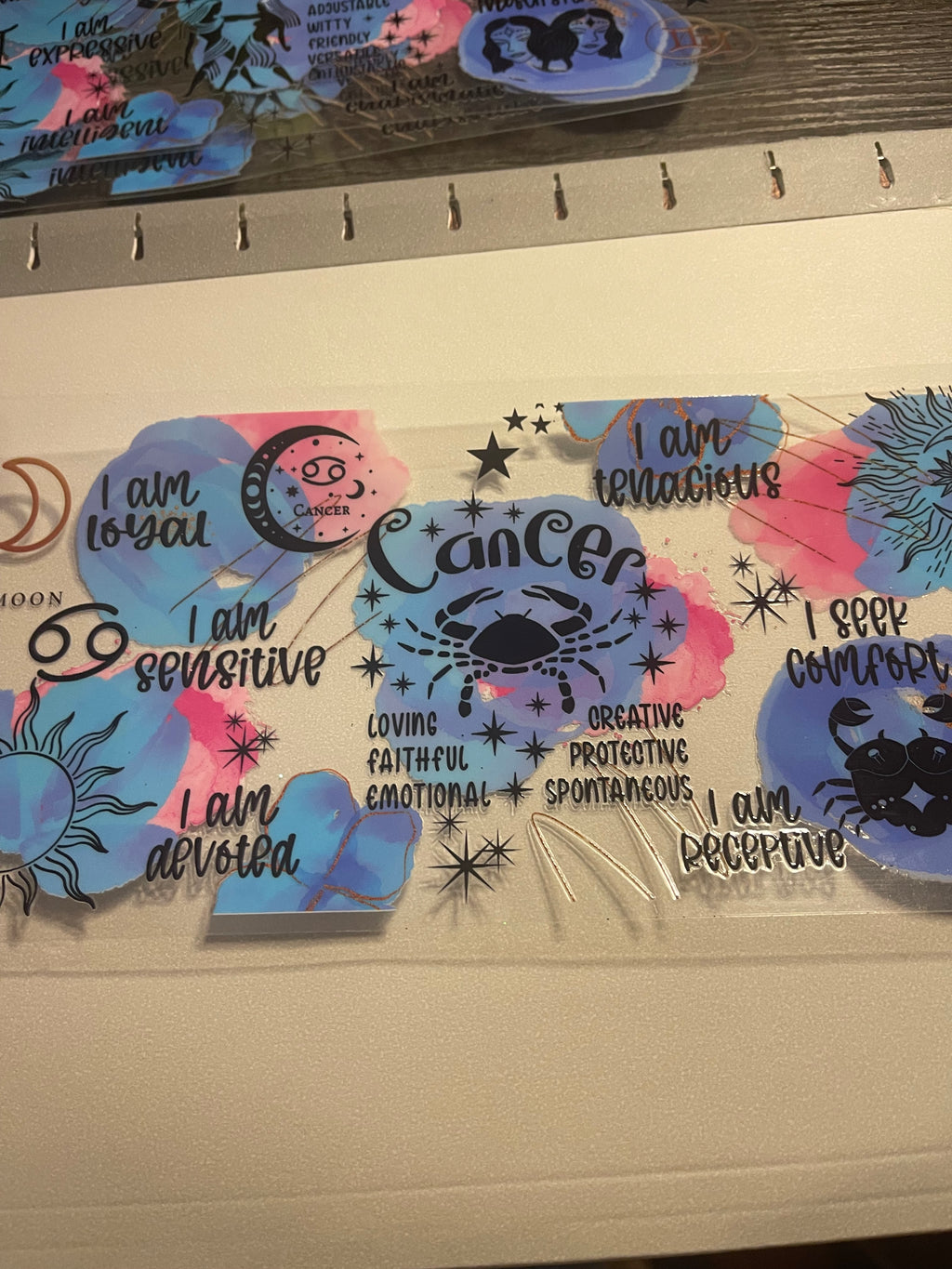 Zodiac/birth month wraps