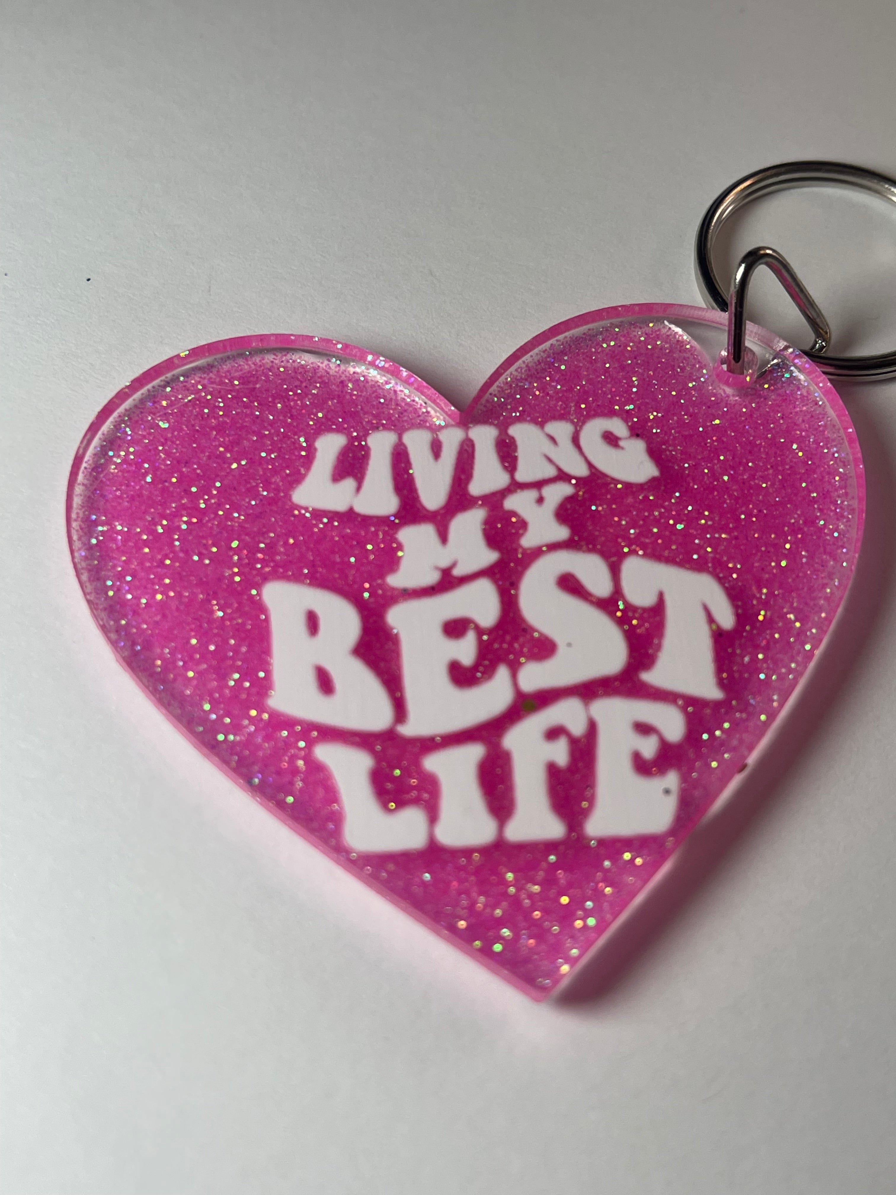 Resin keychains