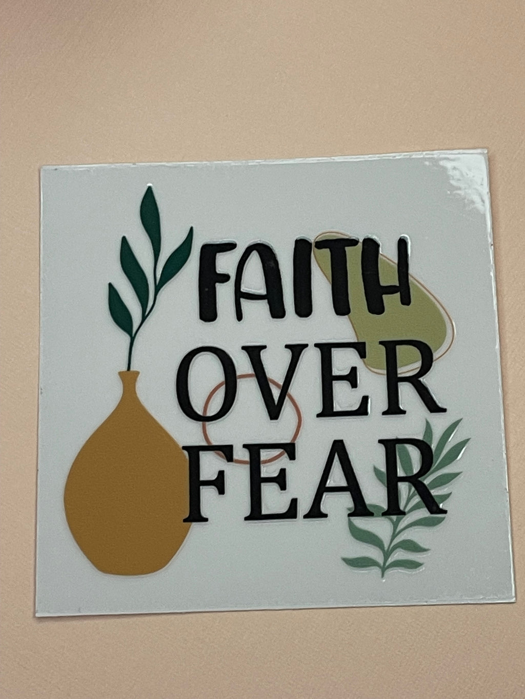 FAITH decal