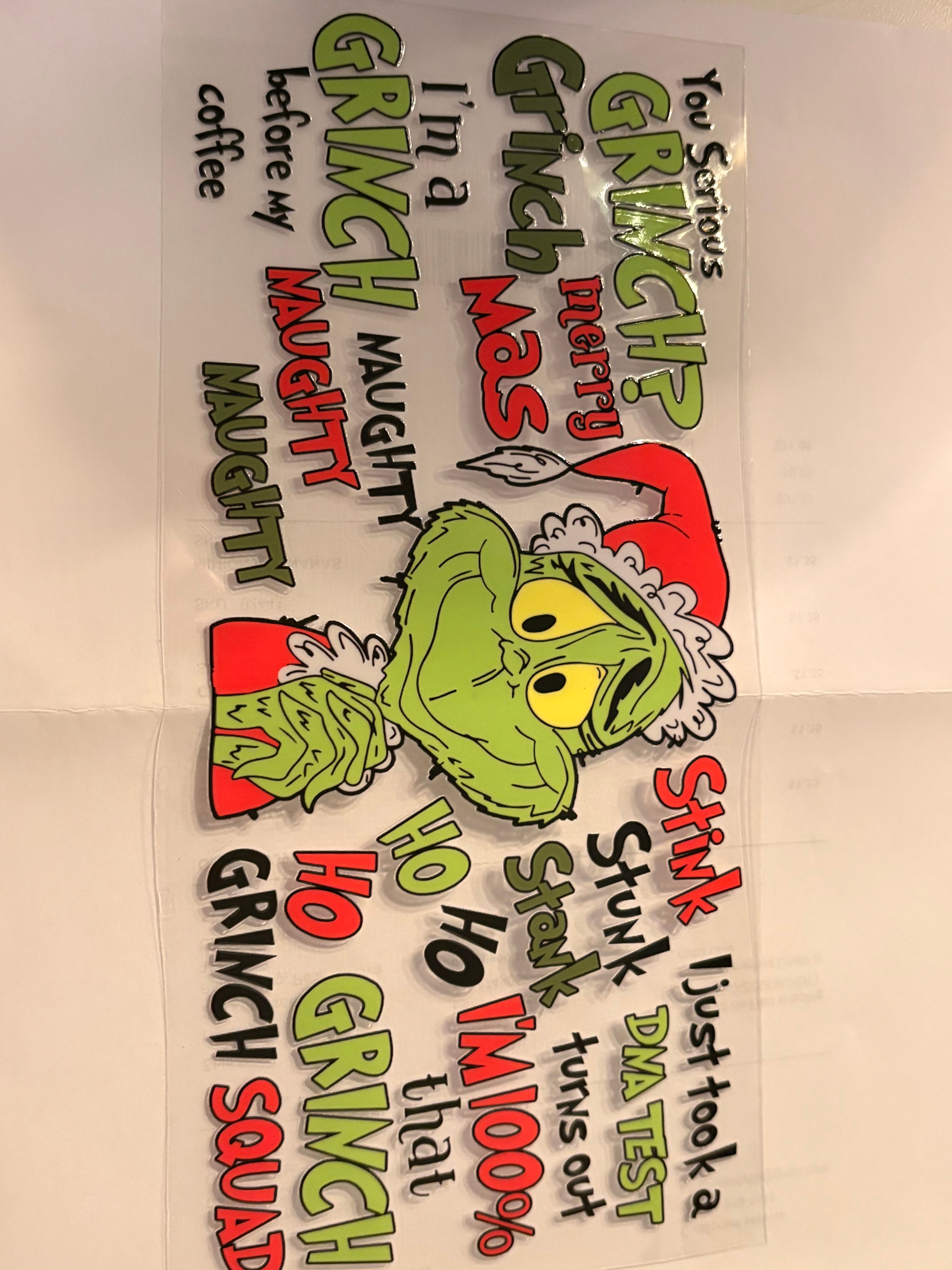 GRINCH wrap
