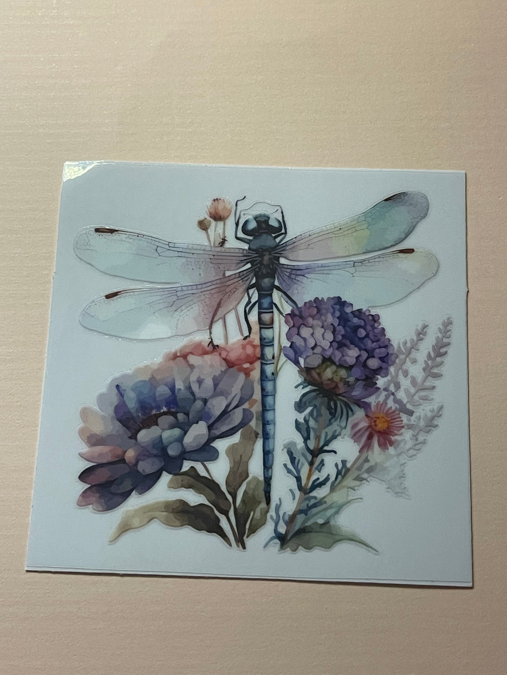 BIRDS + FLOWERS decal
