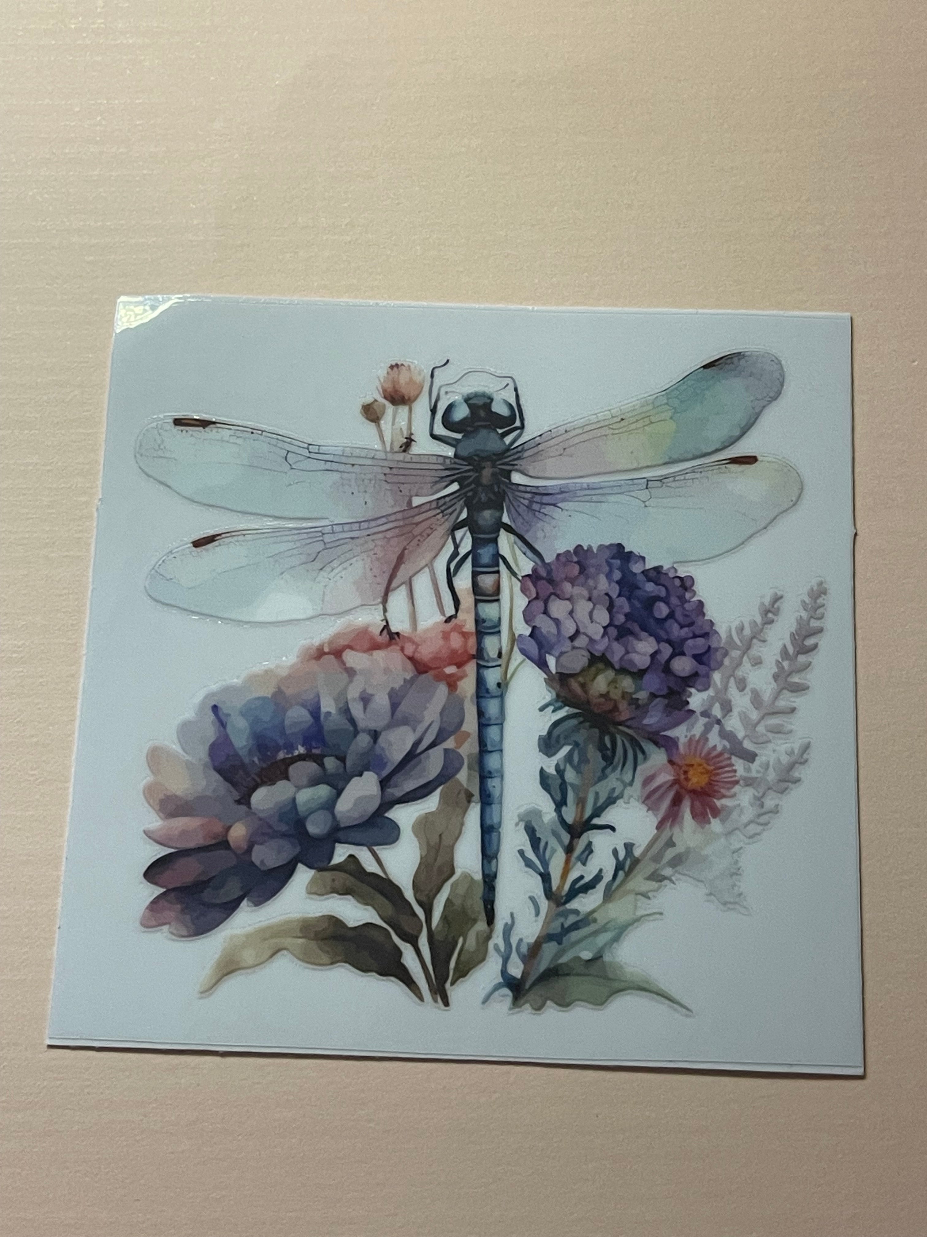 BIRDS + FLOWERS decal