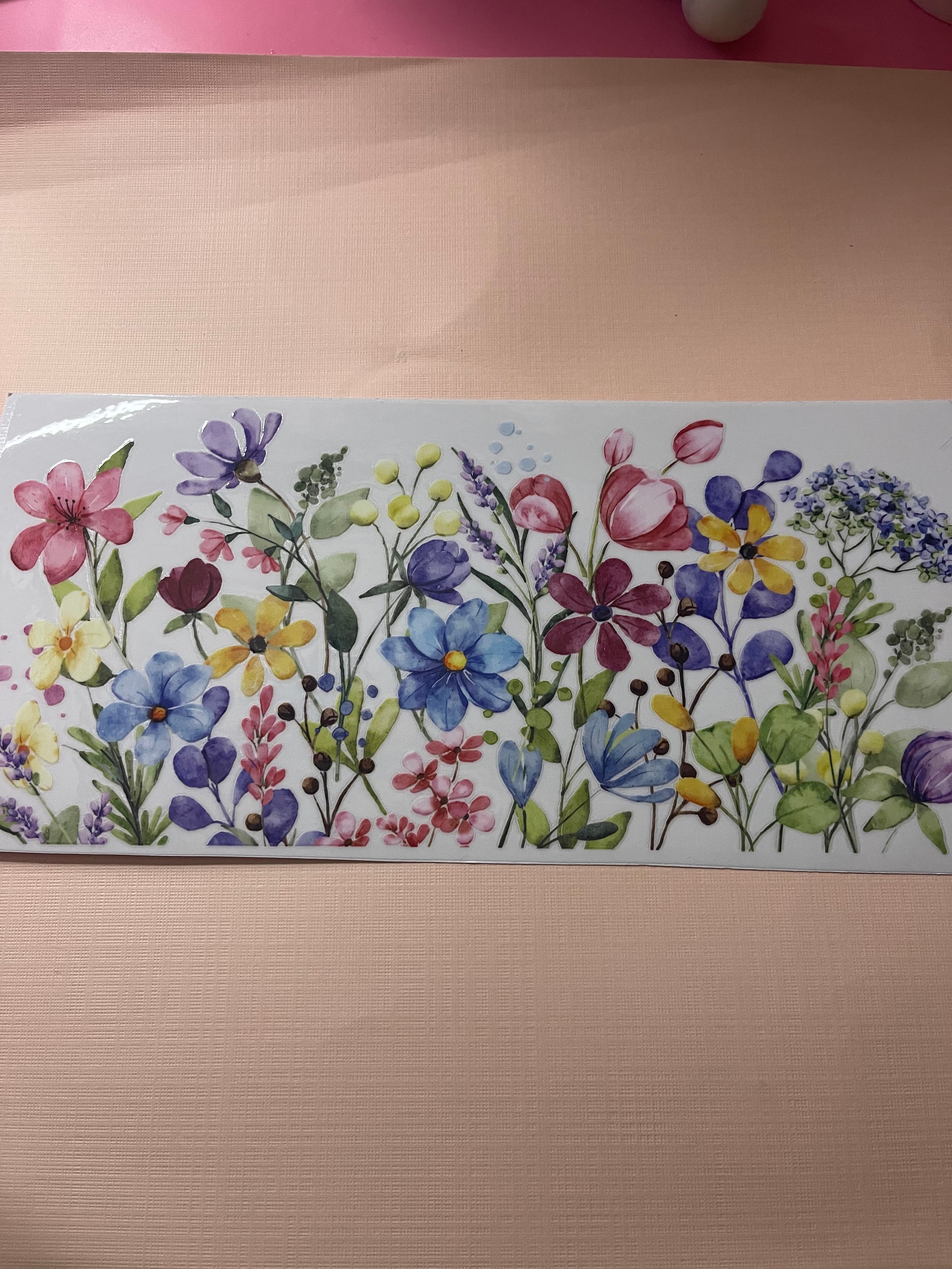 FLOWER decal