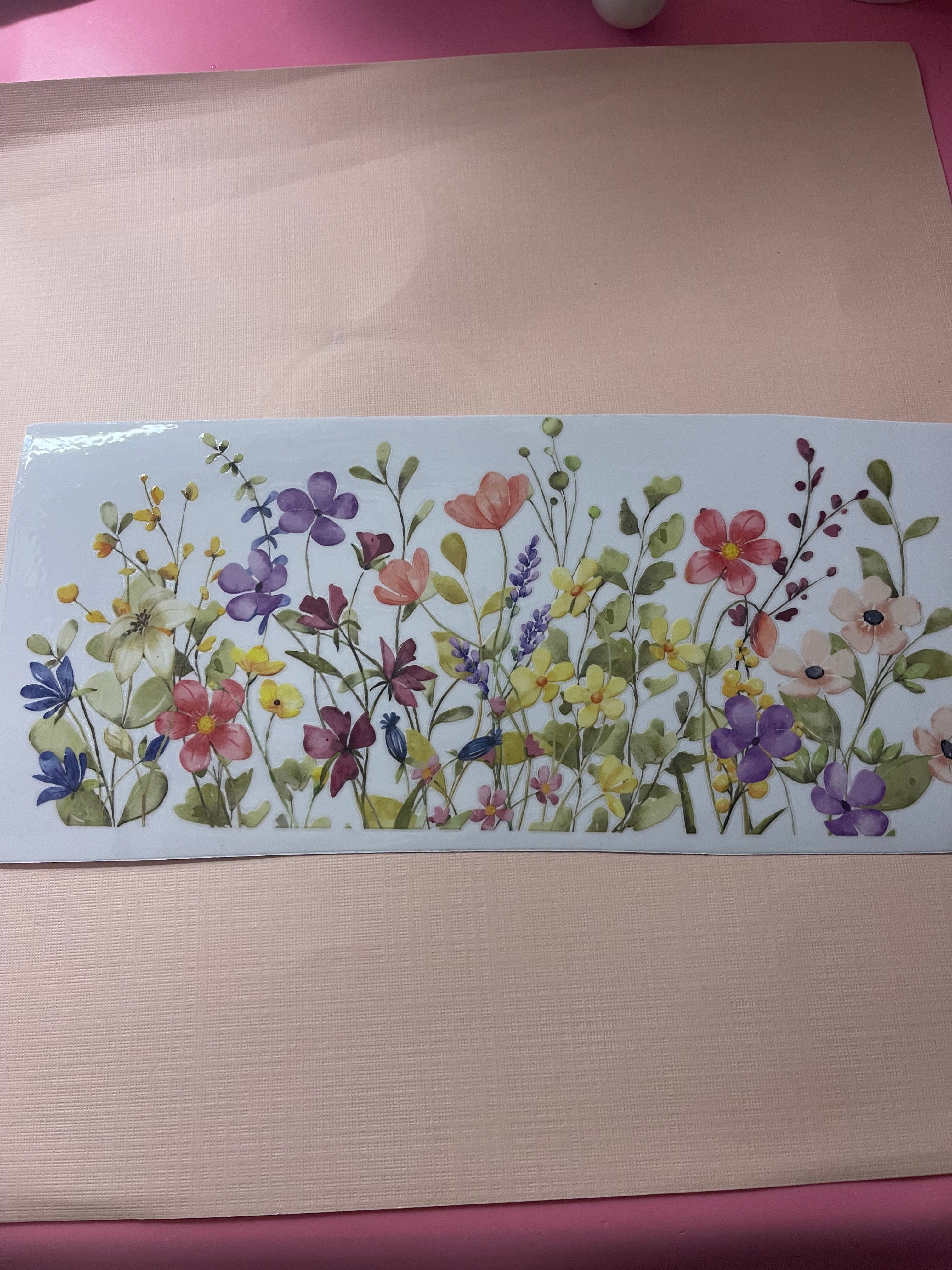 FLOWER decal