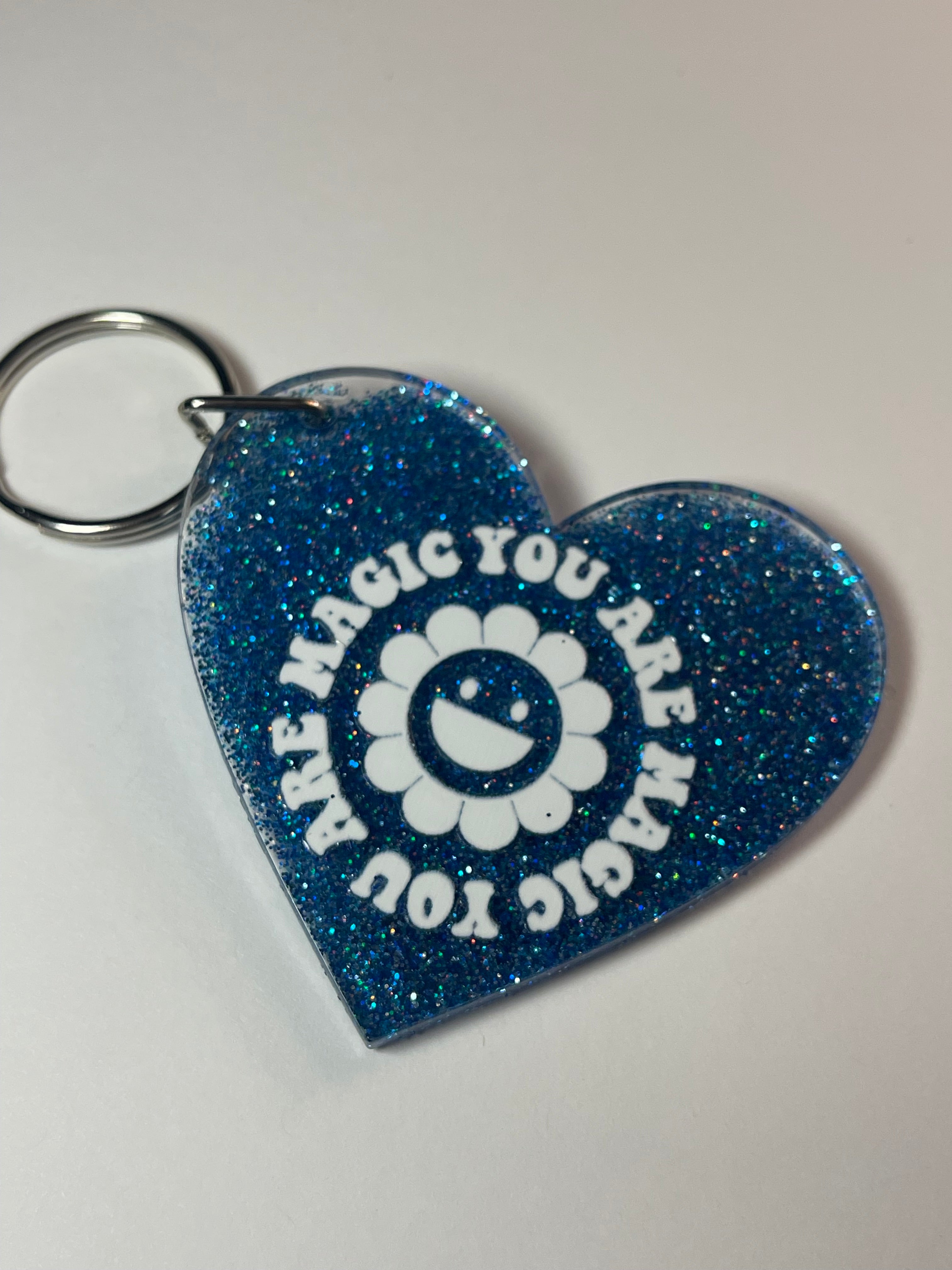 Resin keychains