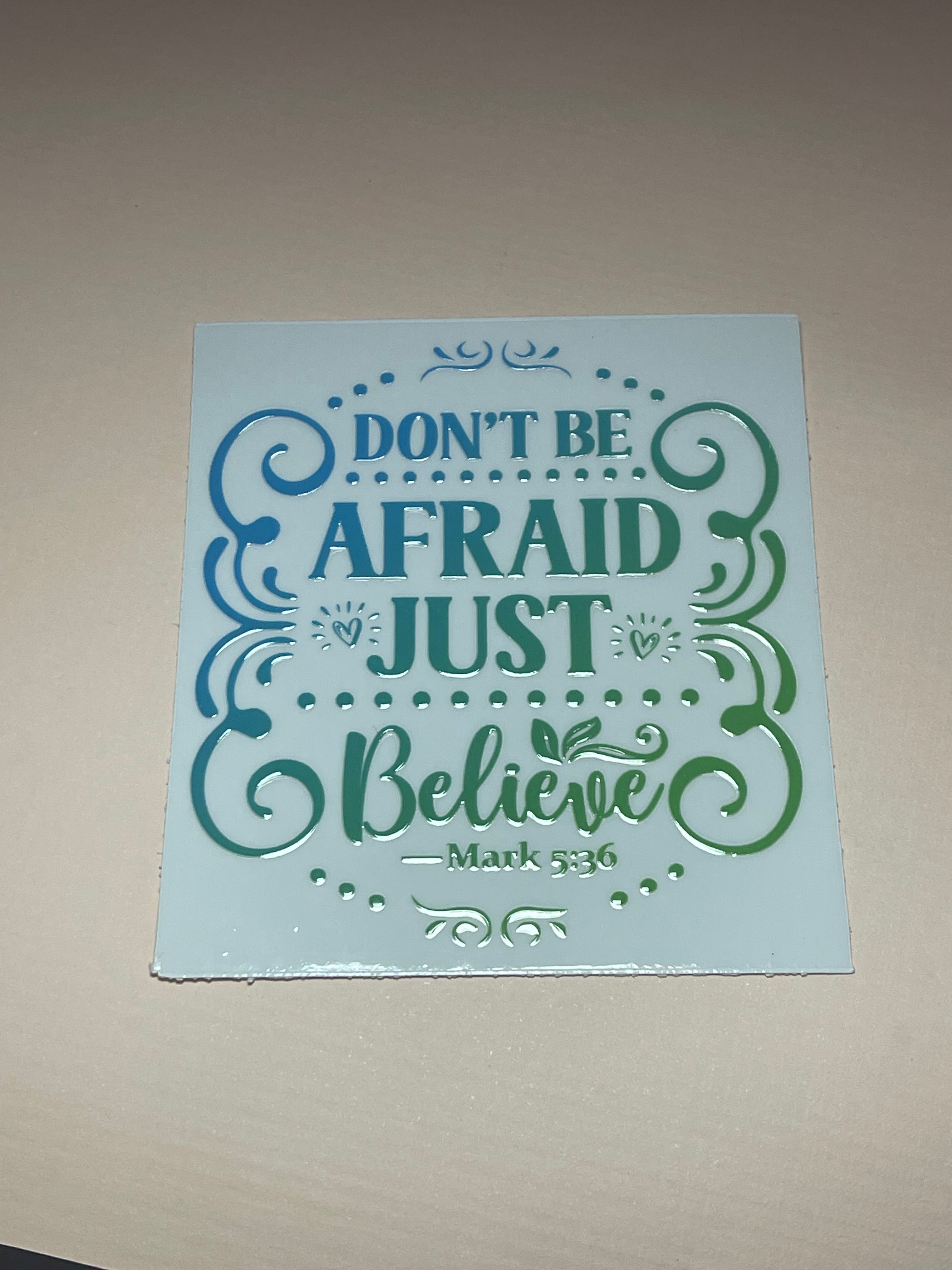 FAITH decal
