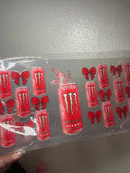 Soda wrap (add soda effect or glitter)