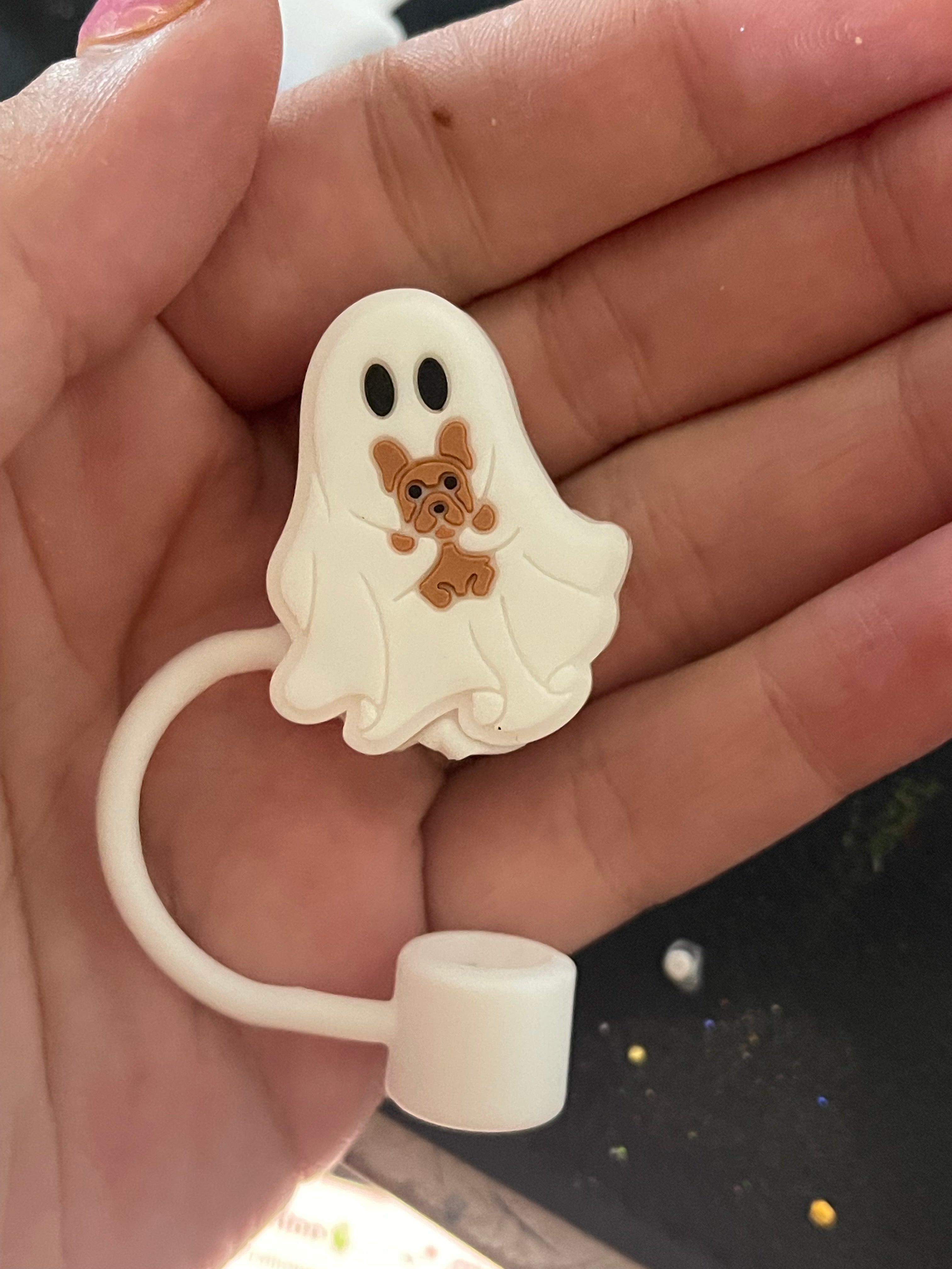 Spooky straw topper