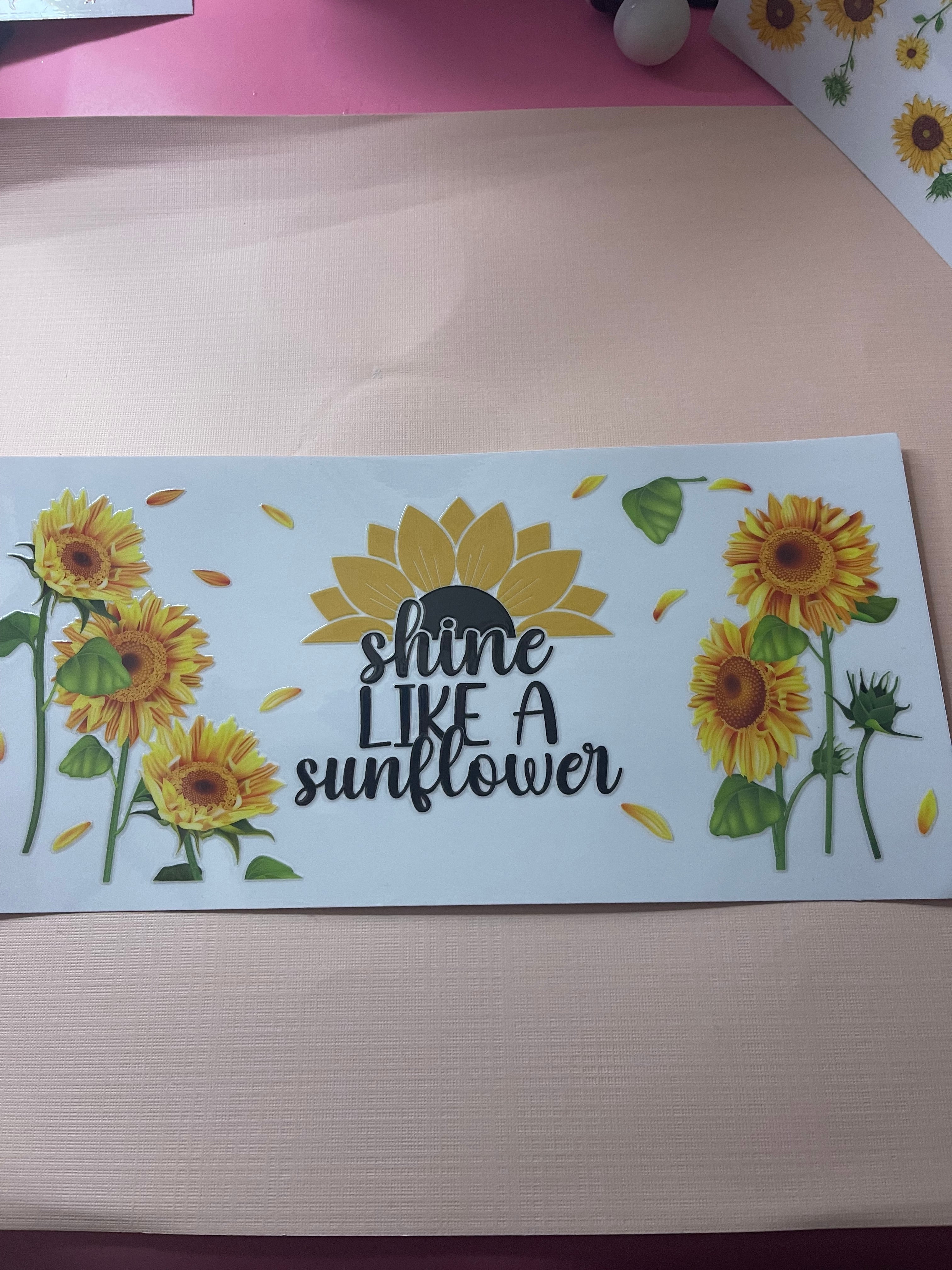 SUNFLOWER decal