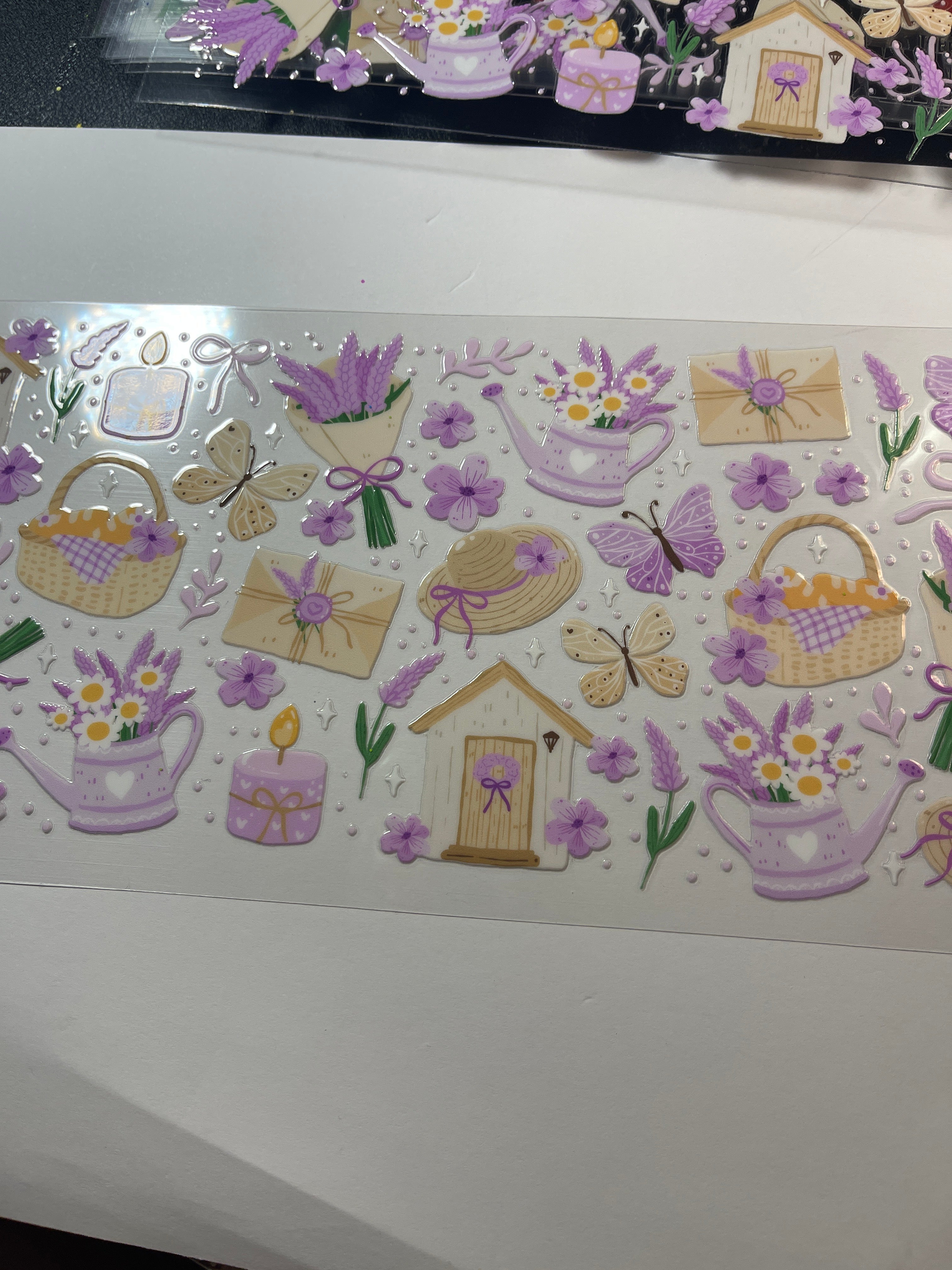Purple garden