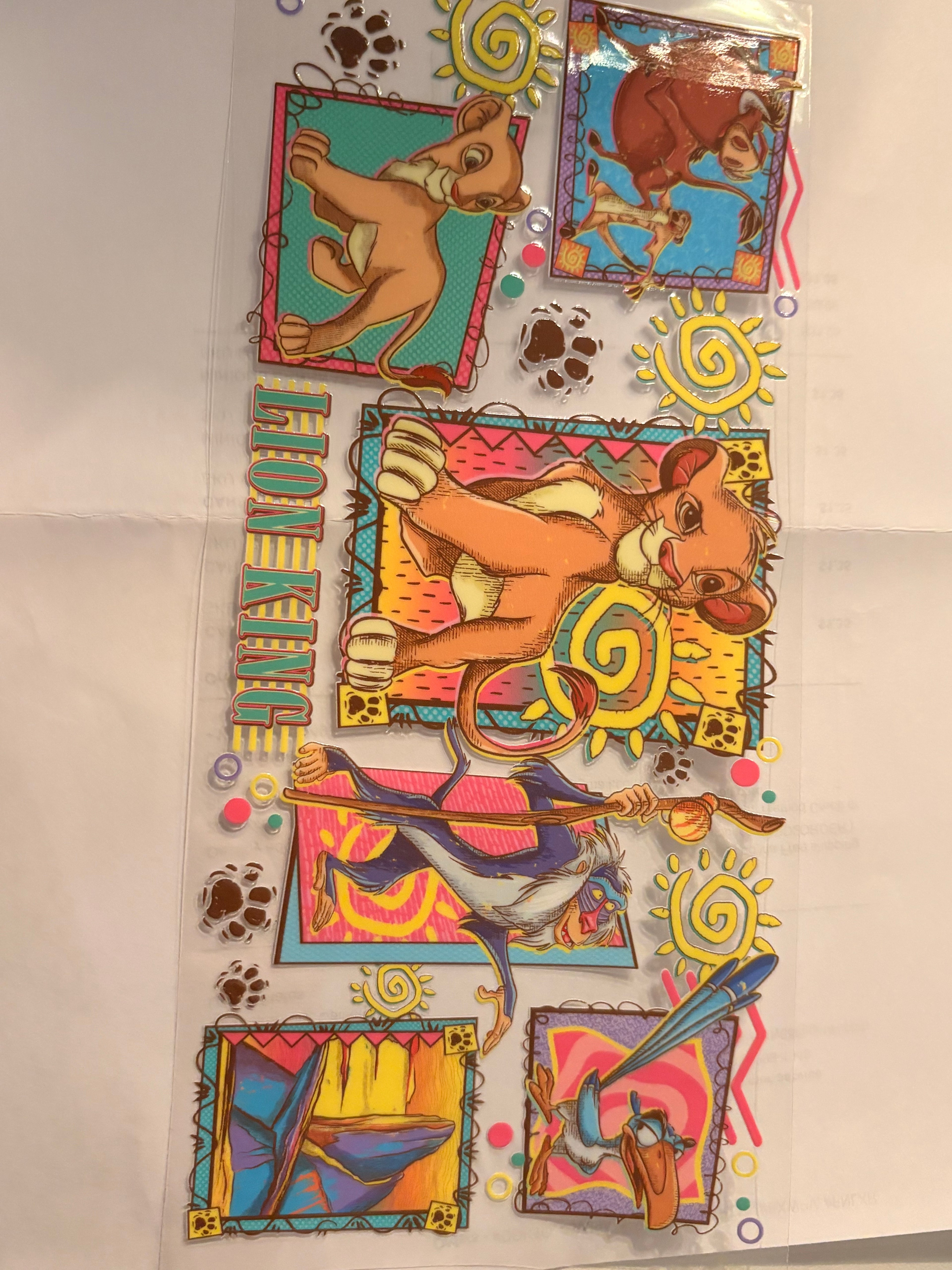 Lion king wrap