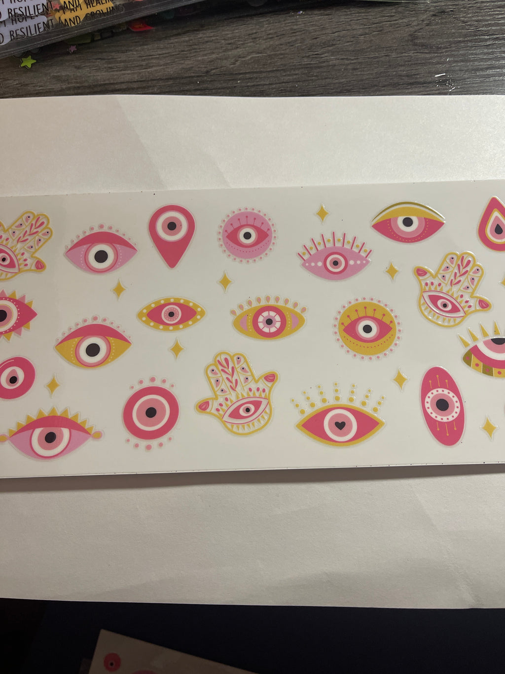 Quotes/faith/mom/evil eye wraps