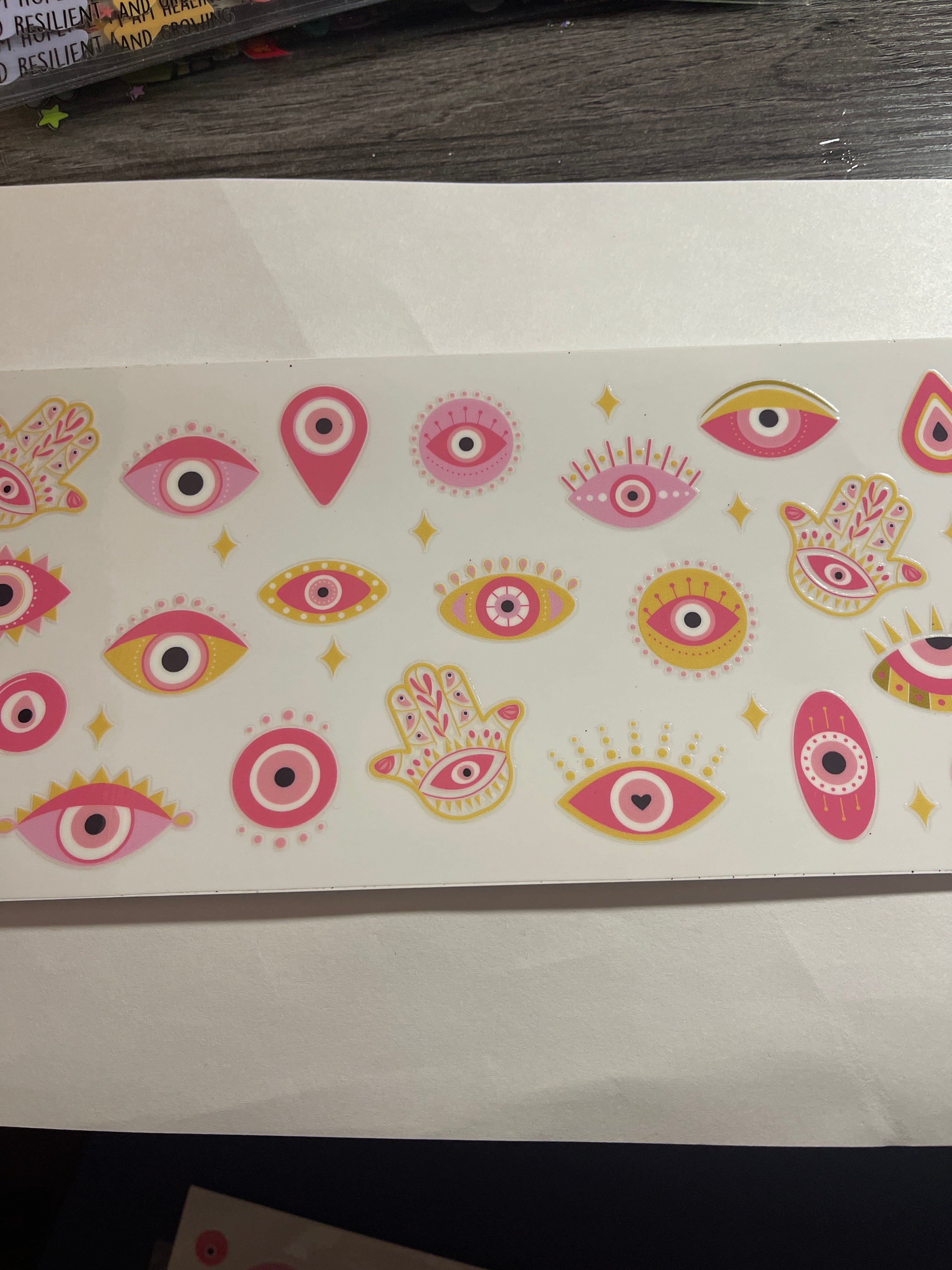 Quotes/faith/mom/evil eye wraps