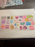 Quotes/faith/mom/evil eye wraps