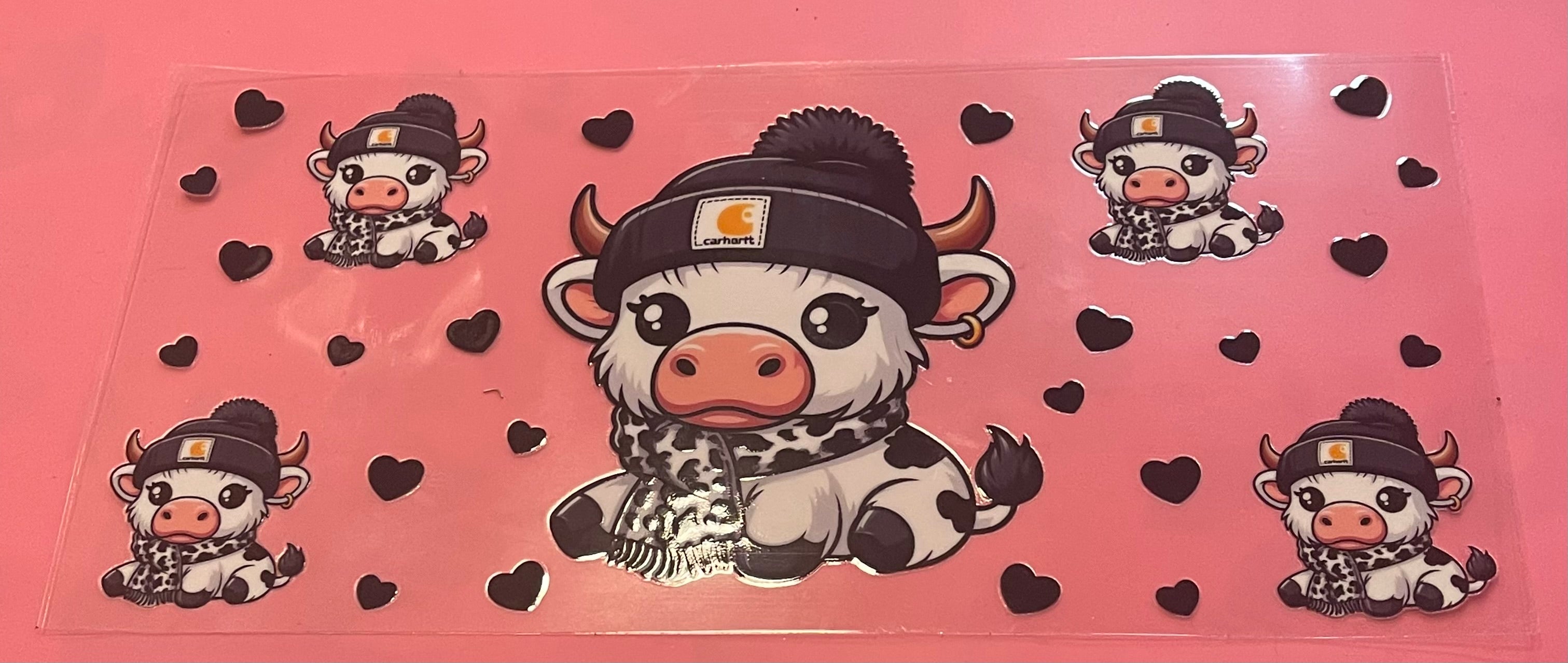 ANIMATED COW CARHARTT wrap (exclusive)