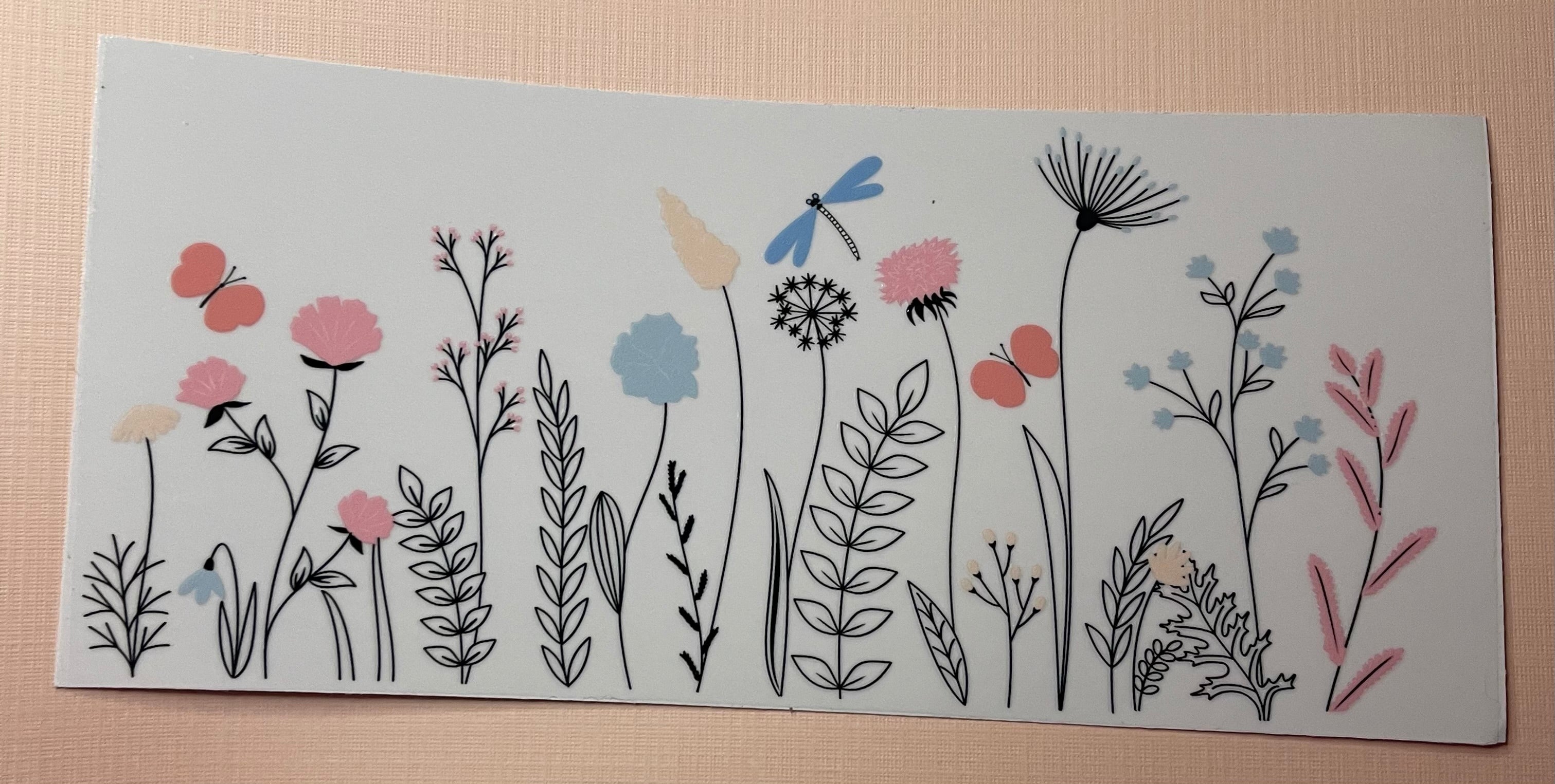 FLOWER decal