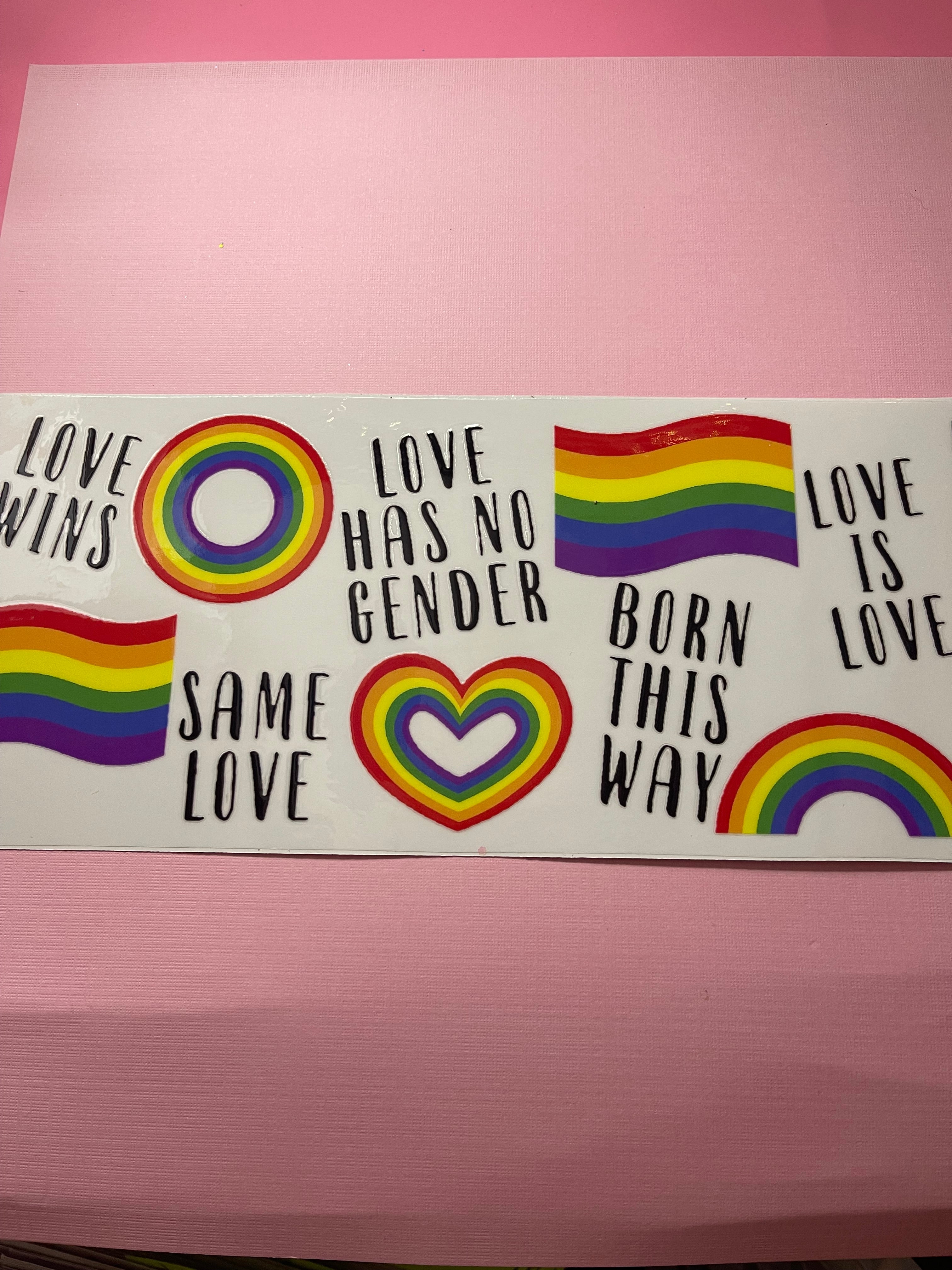 PRIDE decal