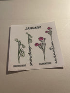 Zodiac/birth month wraps