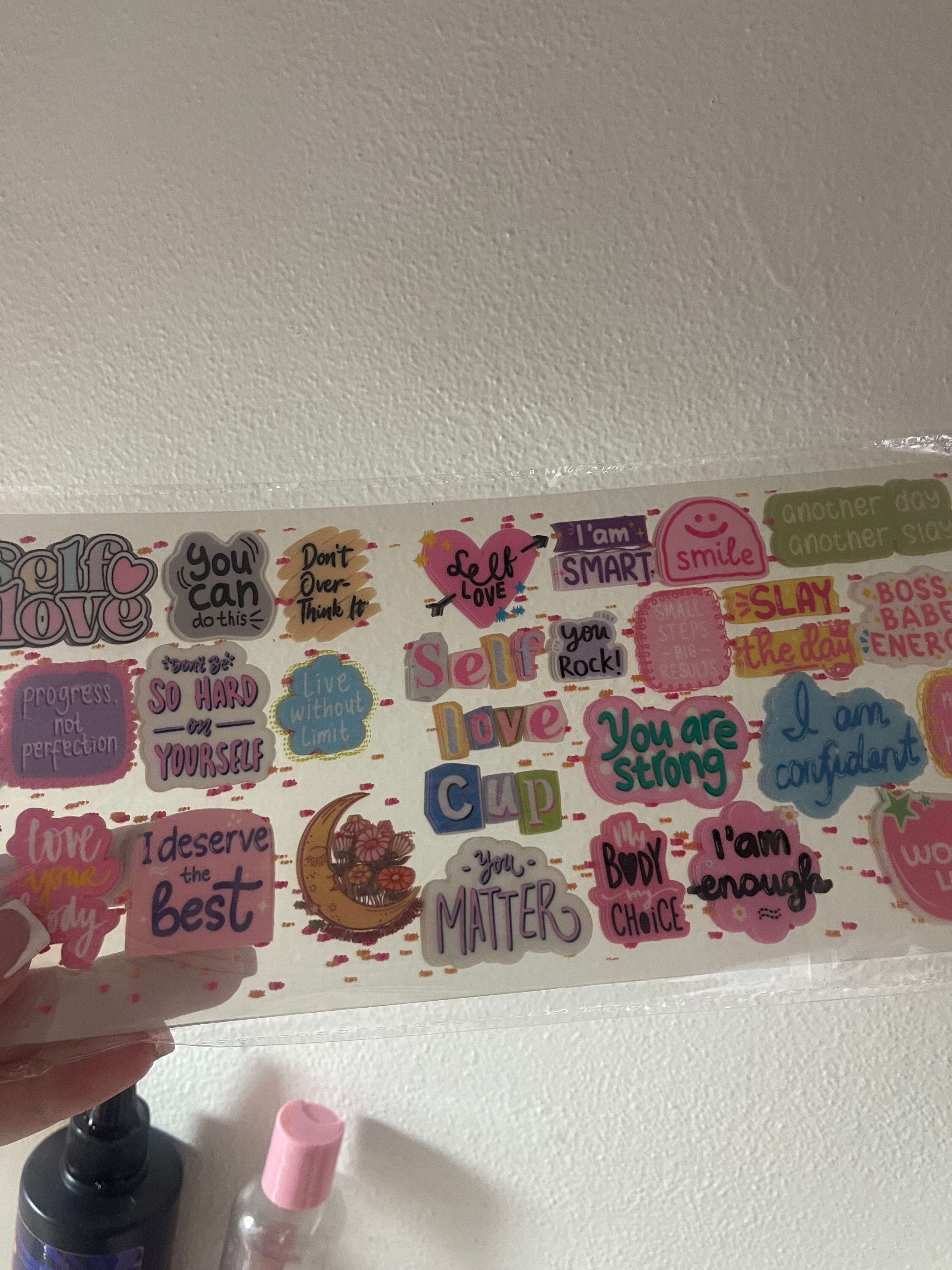 QUOTE/ AFFIRMATION decal