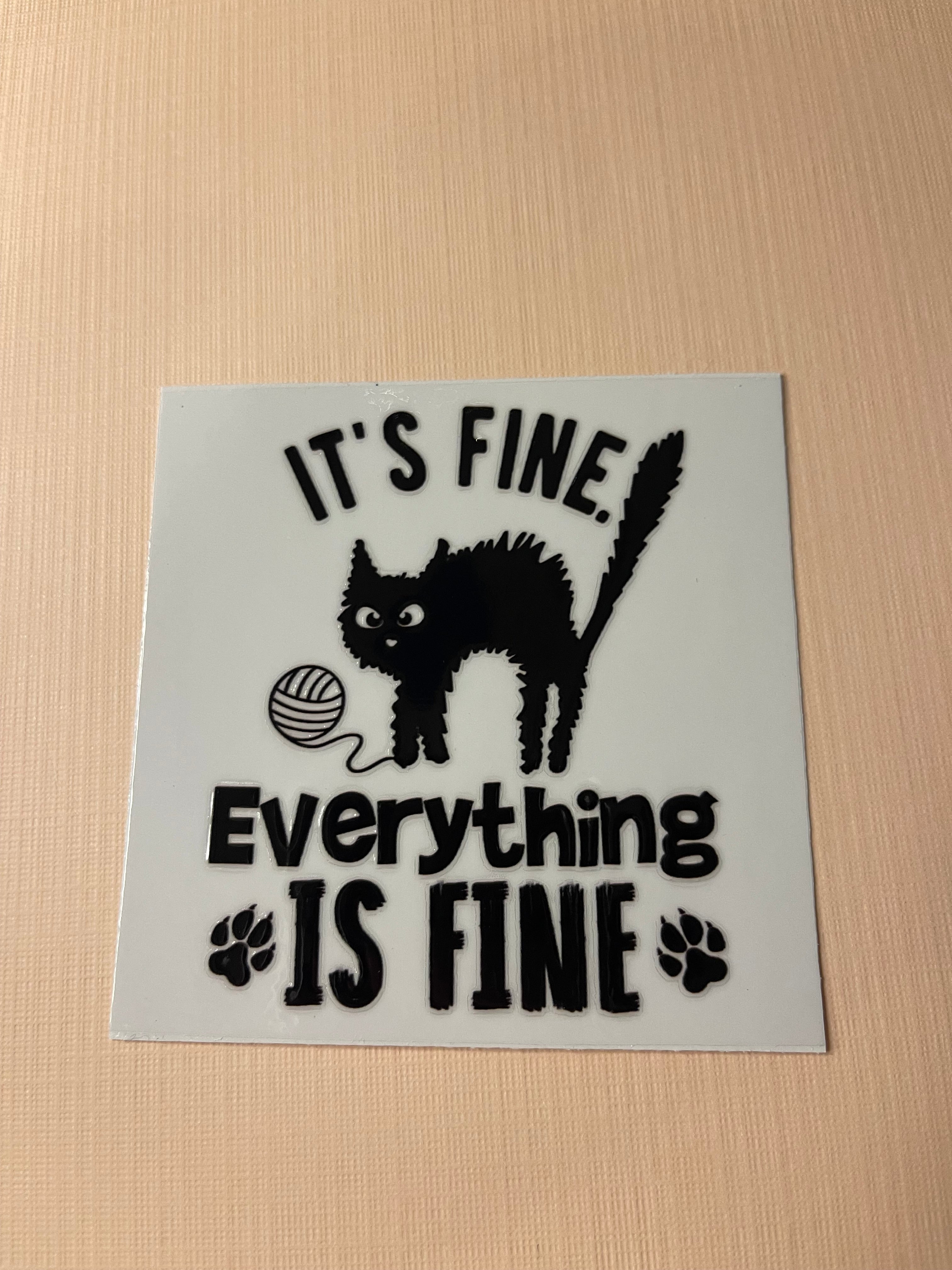 QUOTE/ AFFIRMATION decal