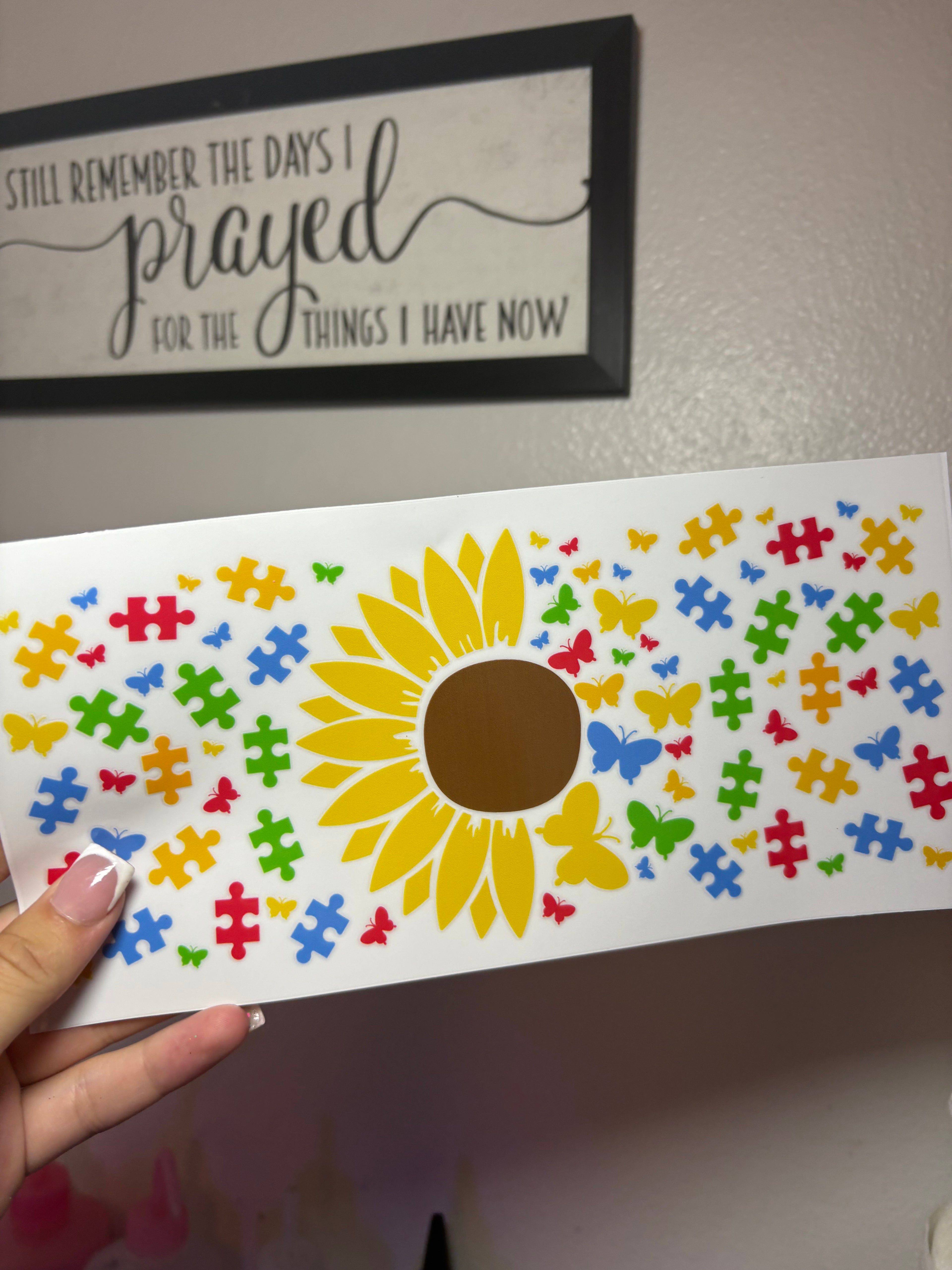 AUTISM AWARENESS decal