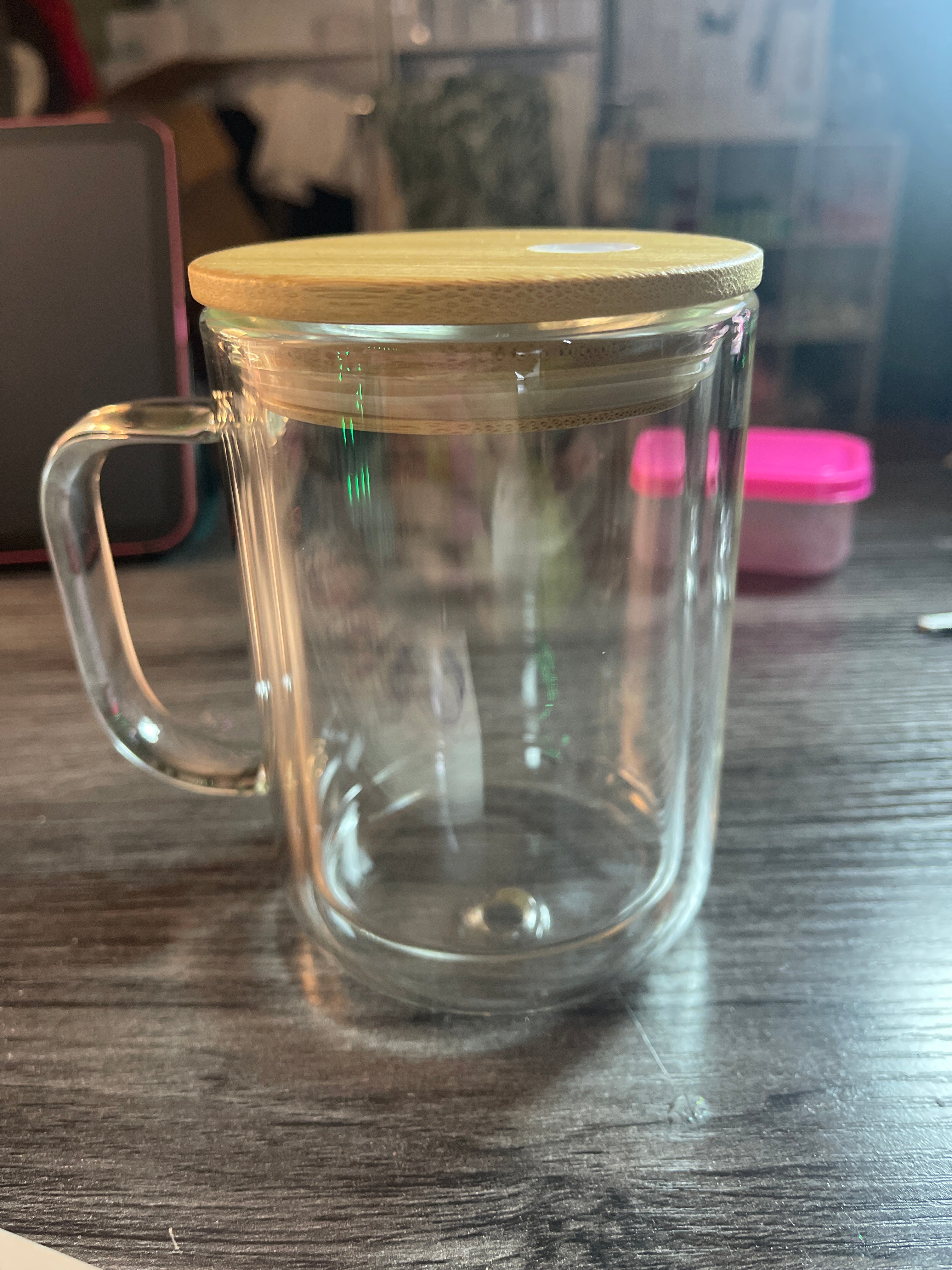 16 oz snow globe mug