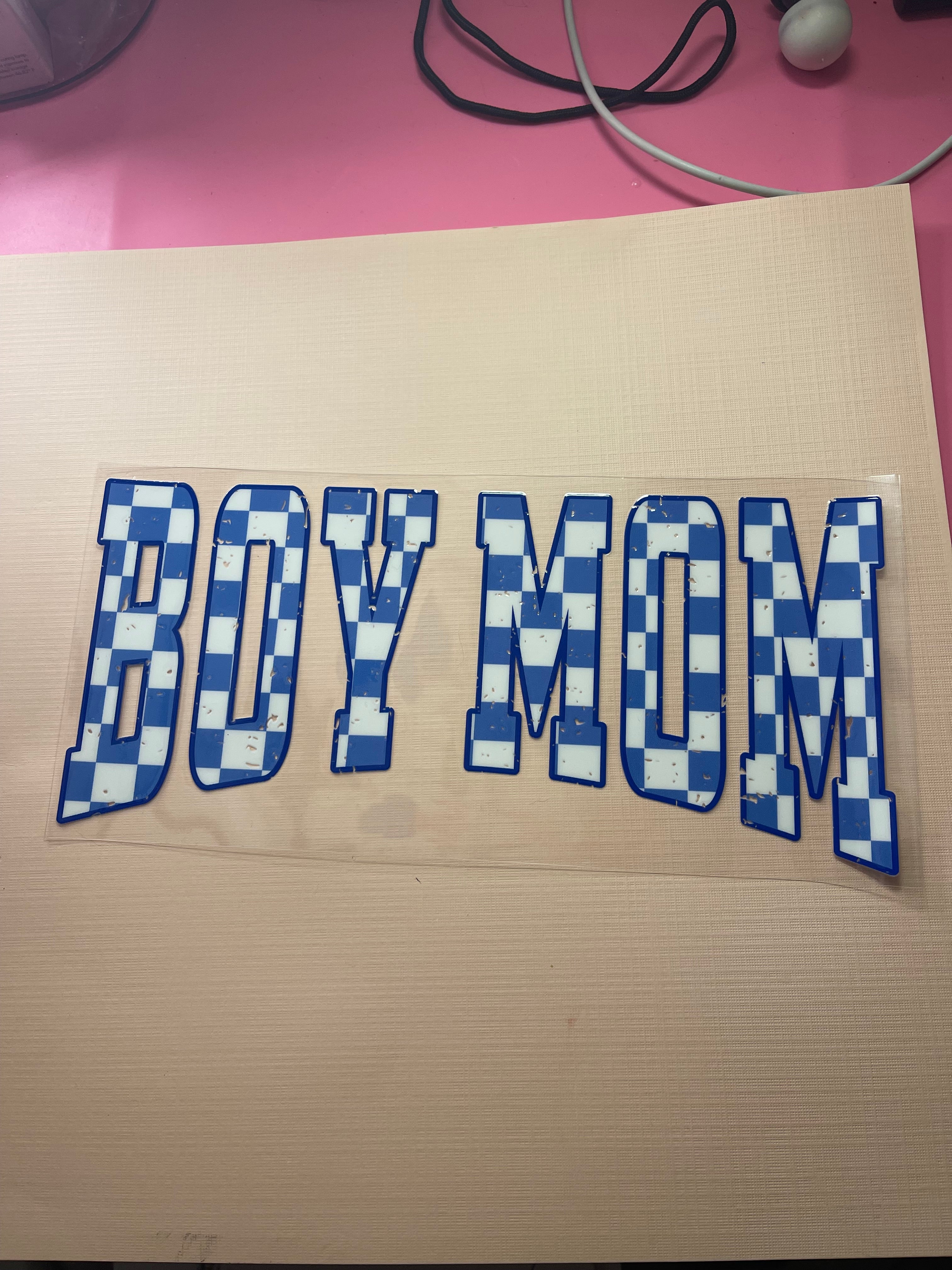 BOY MOM/GIRL MOMMA decal