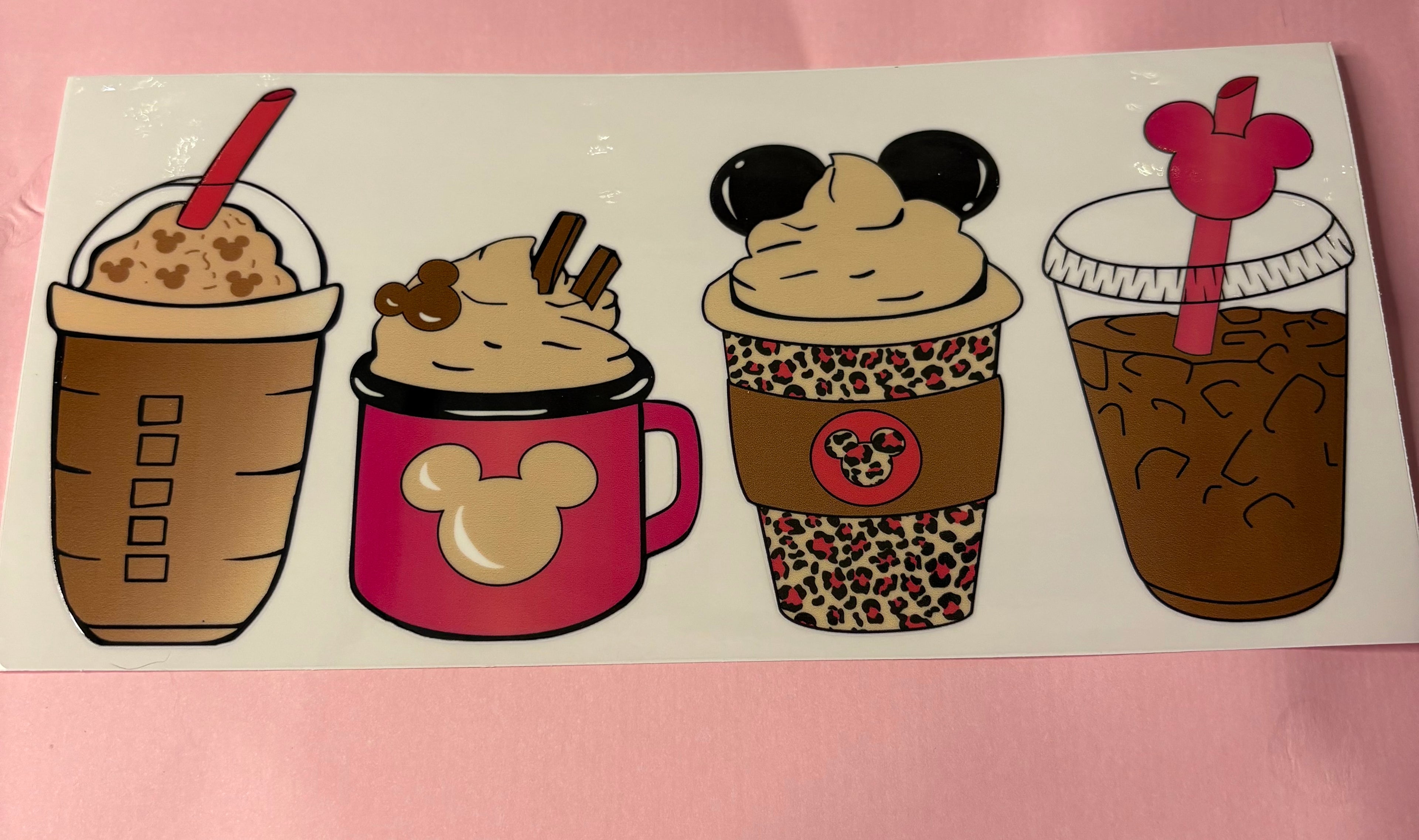 CUP ON CUP decal