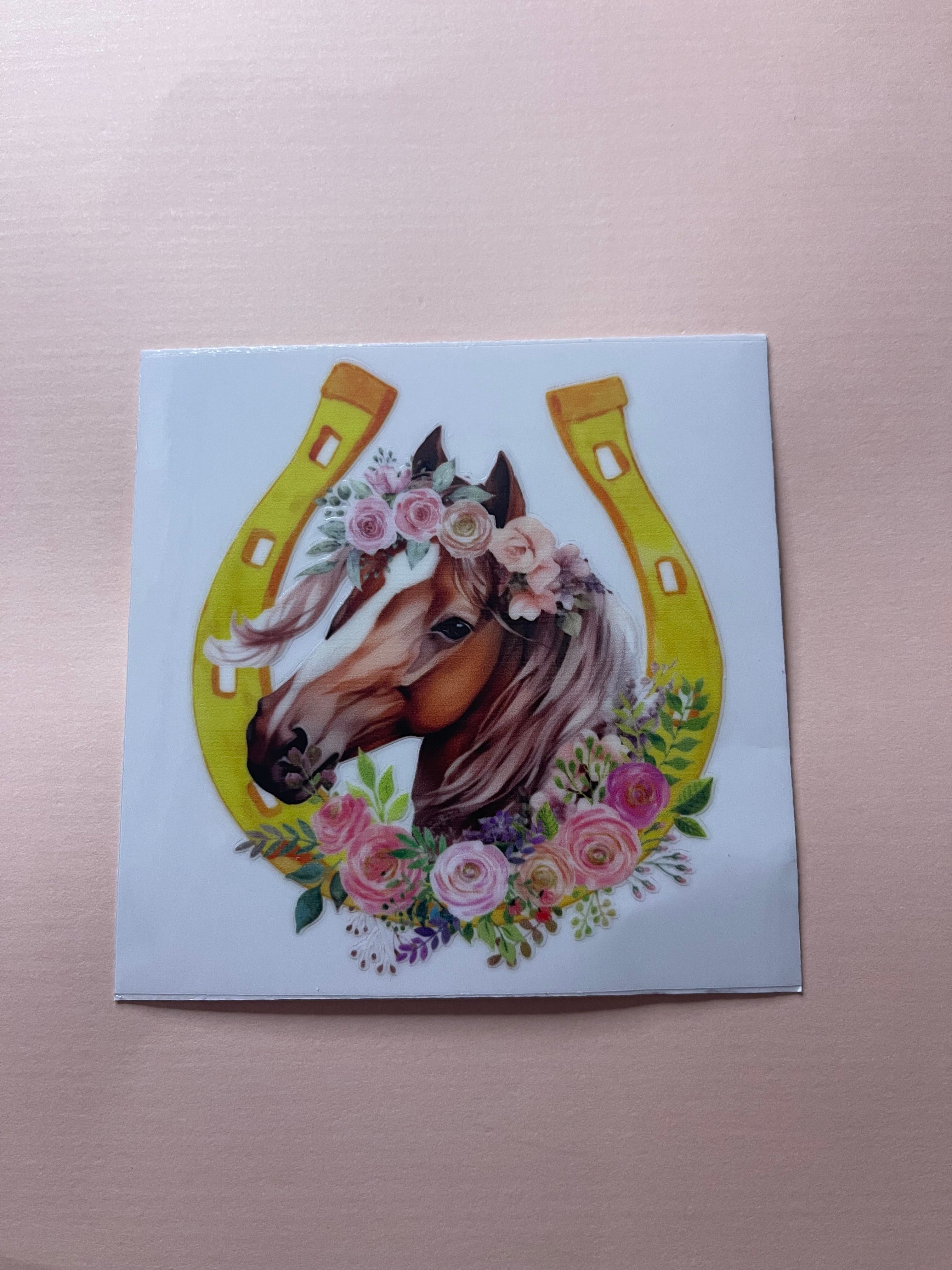 HORSE decals
