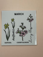 BIRTH MONTH decal