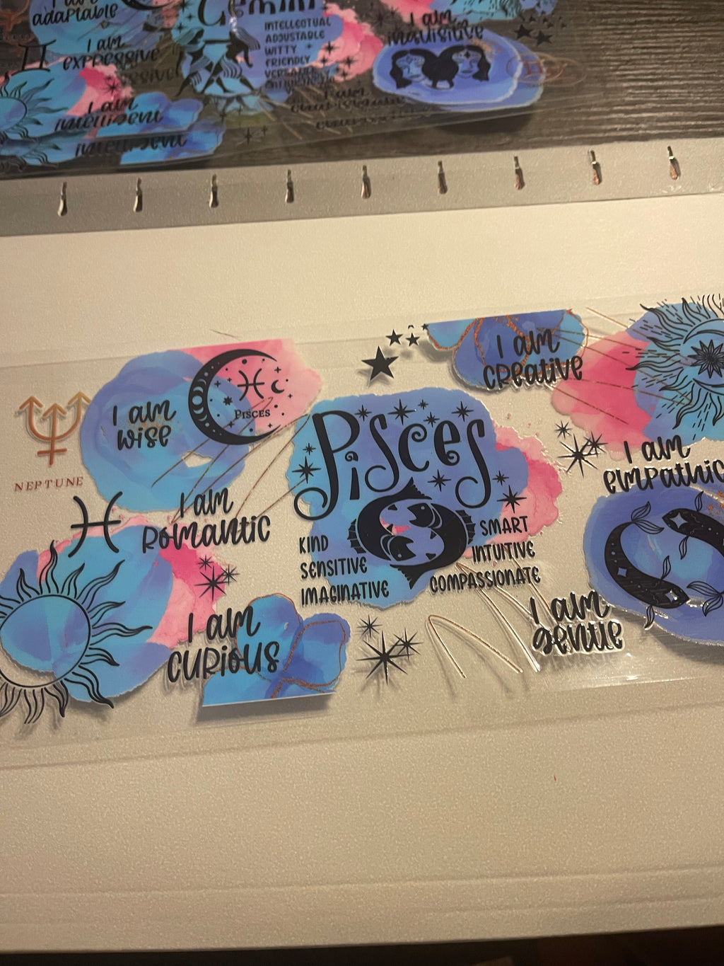 Zodiac/birth month wraps