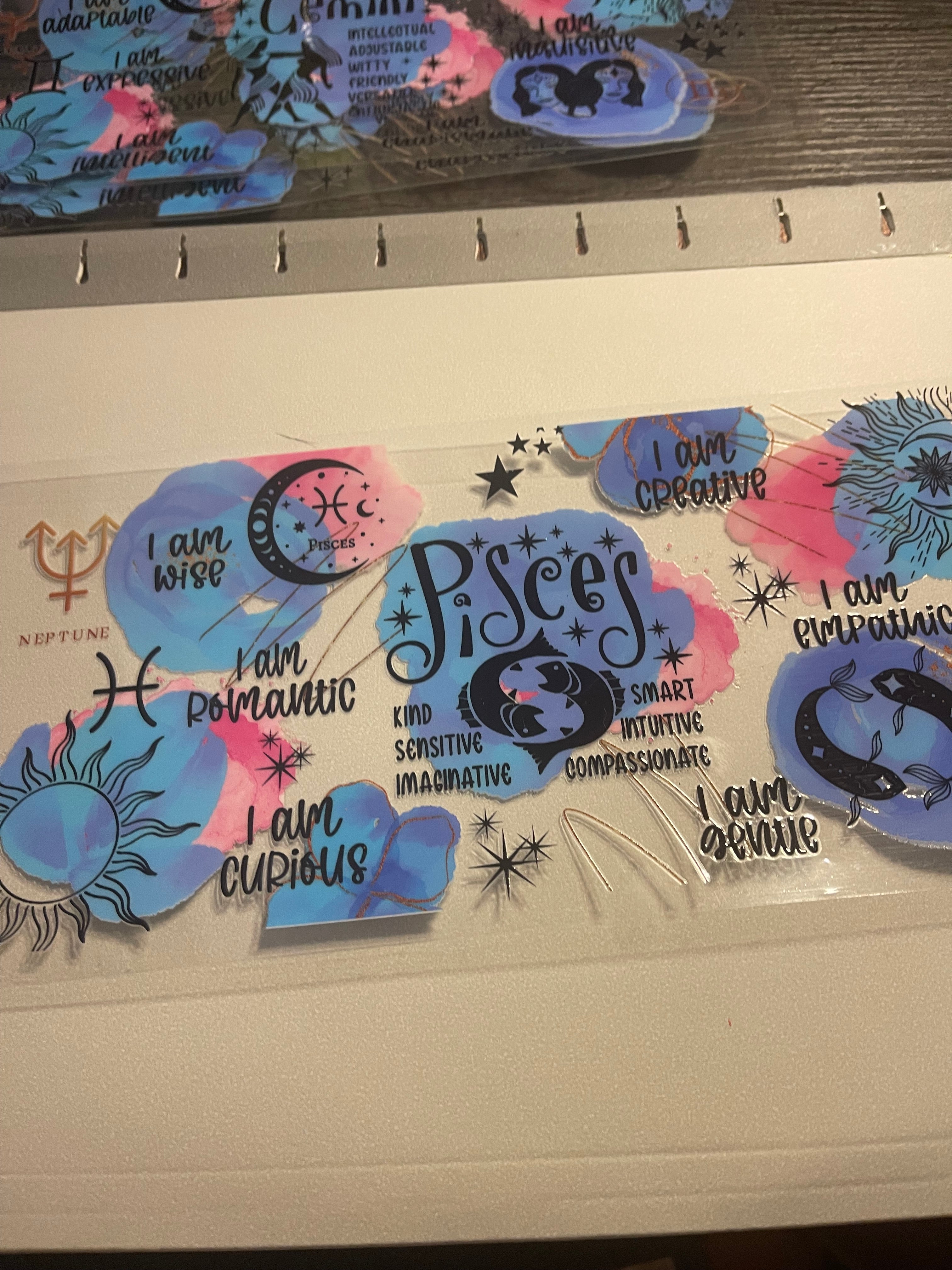 Zodiac/birth month wraps