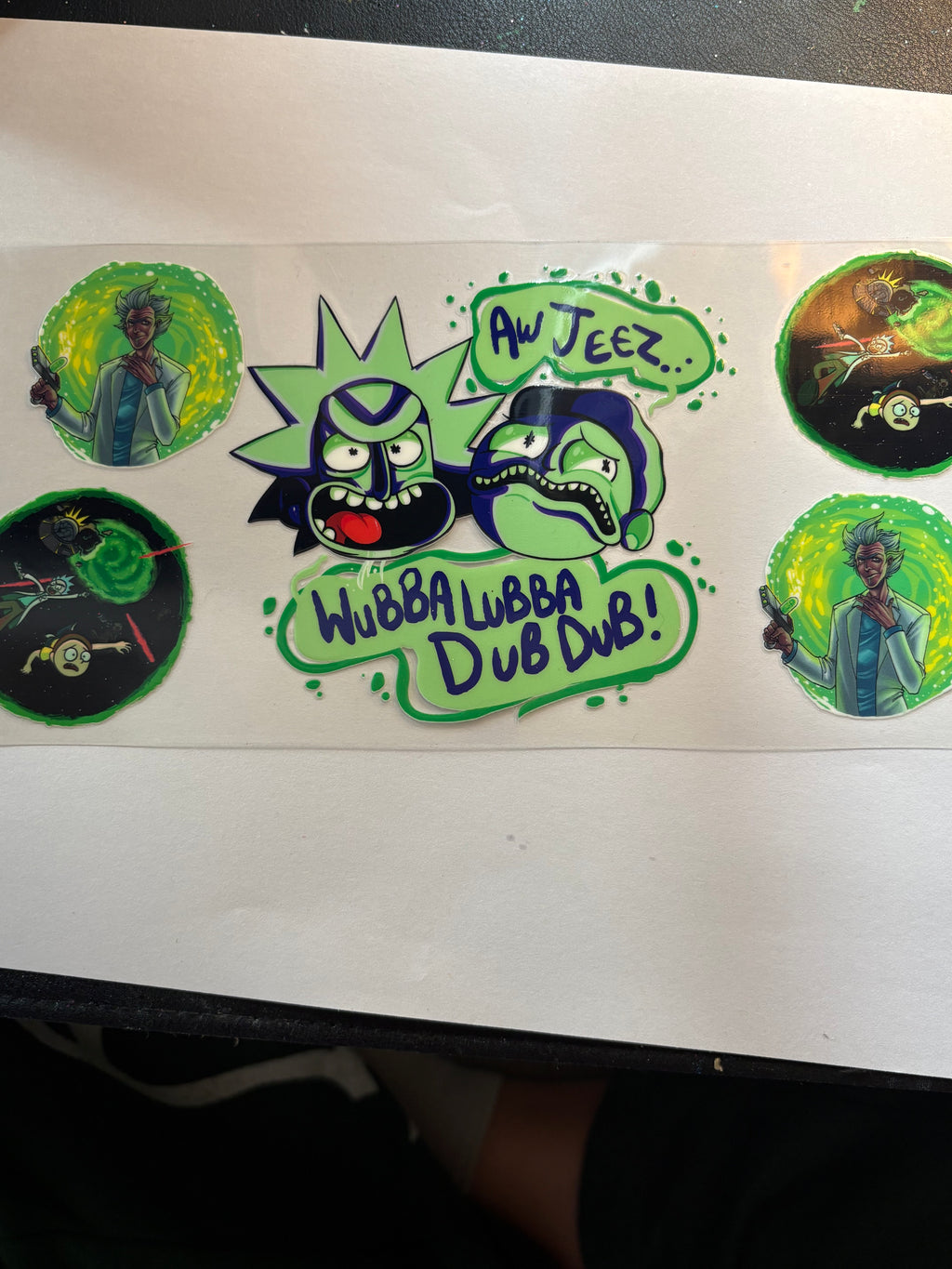 RICK AND MORTY decal