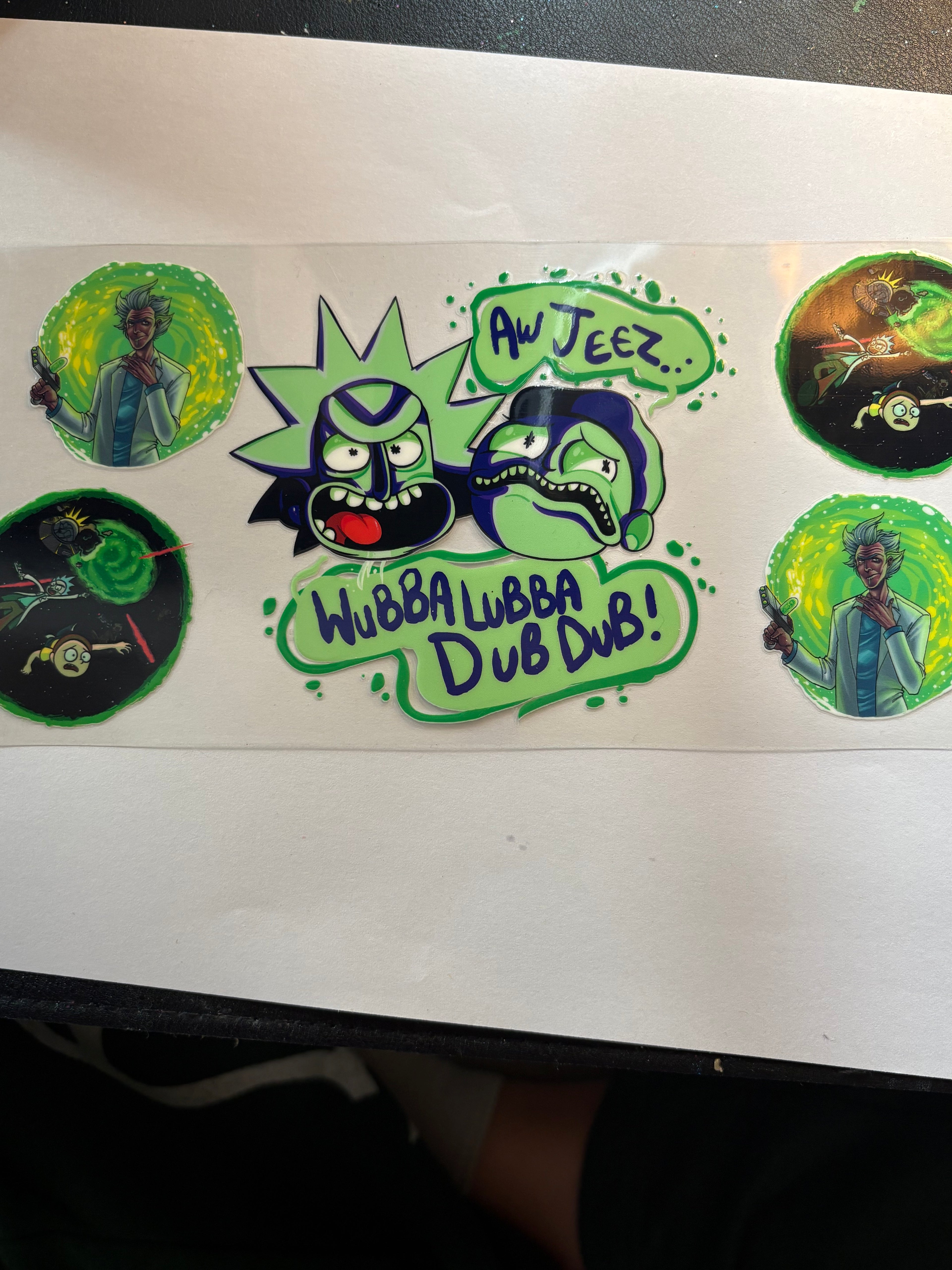 RICK AND MORTY decal