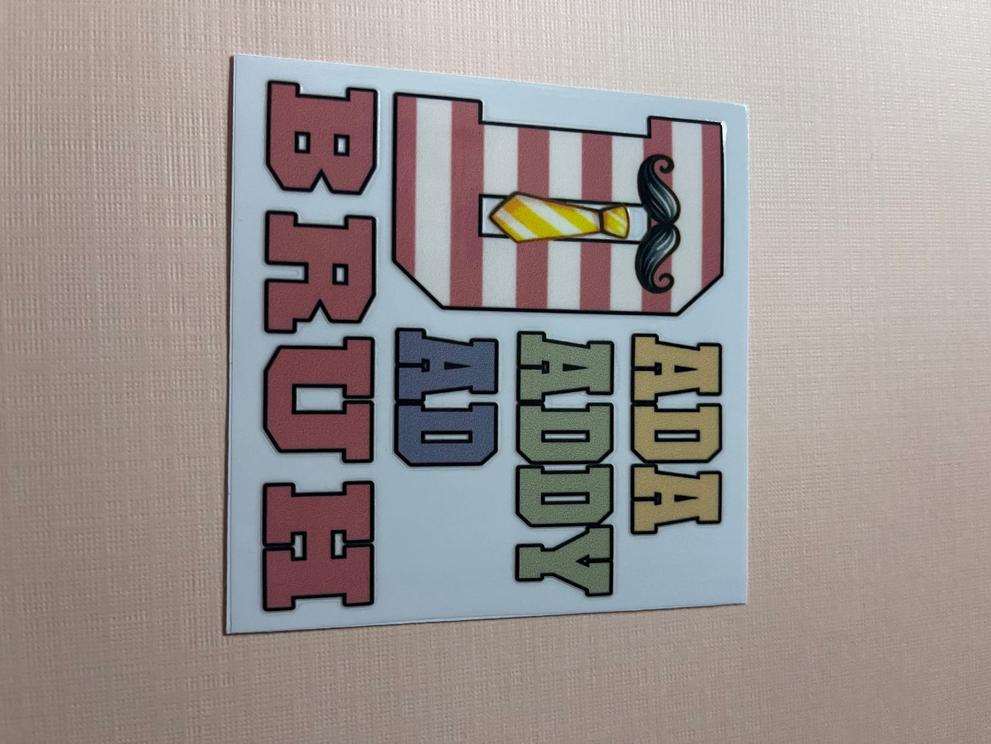 DAD decals