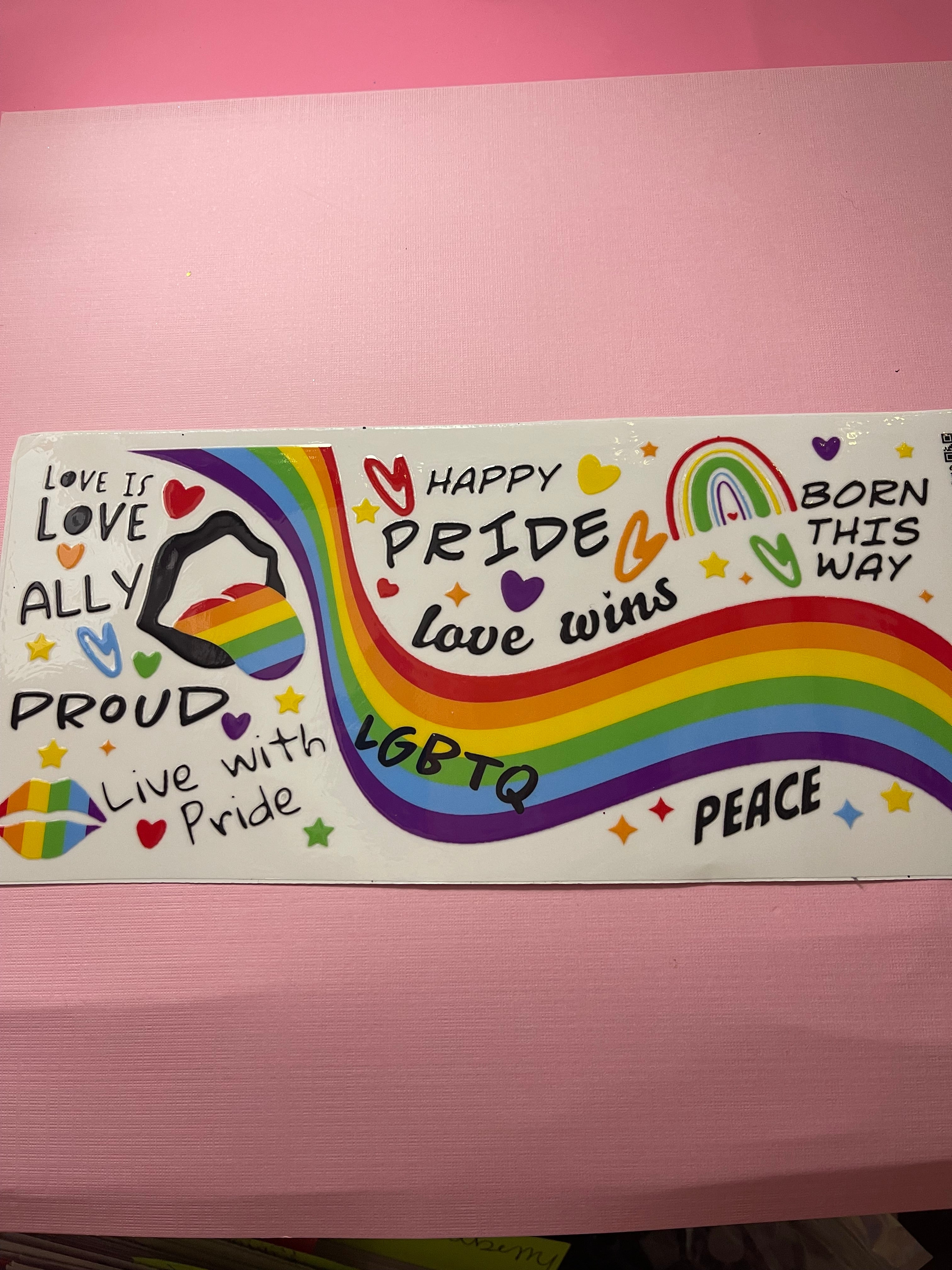 PRIDE decal