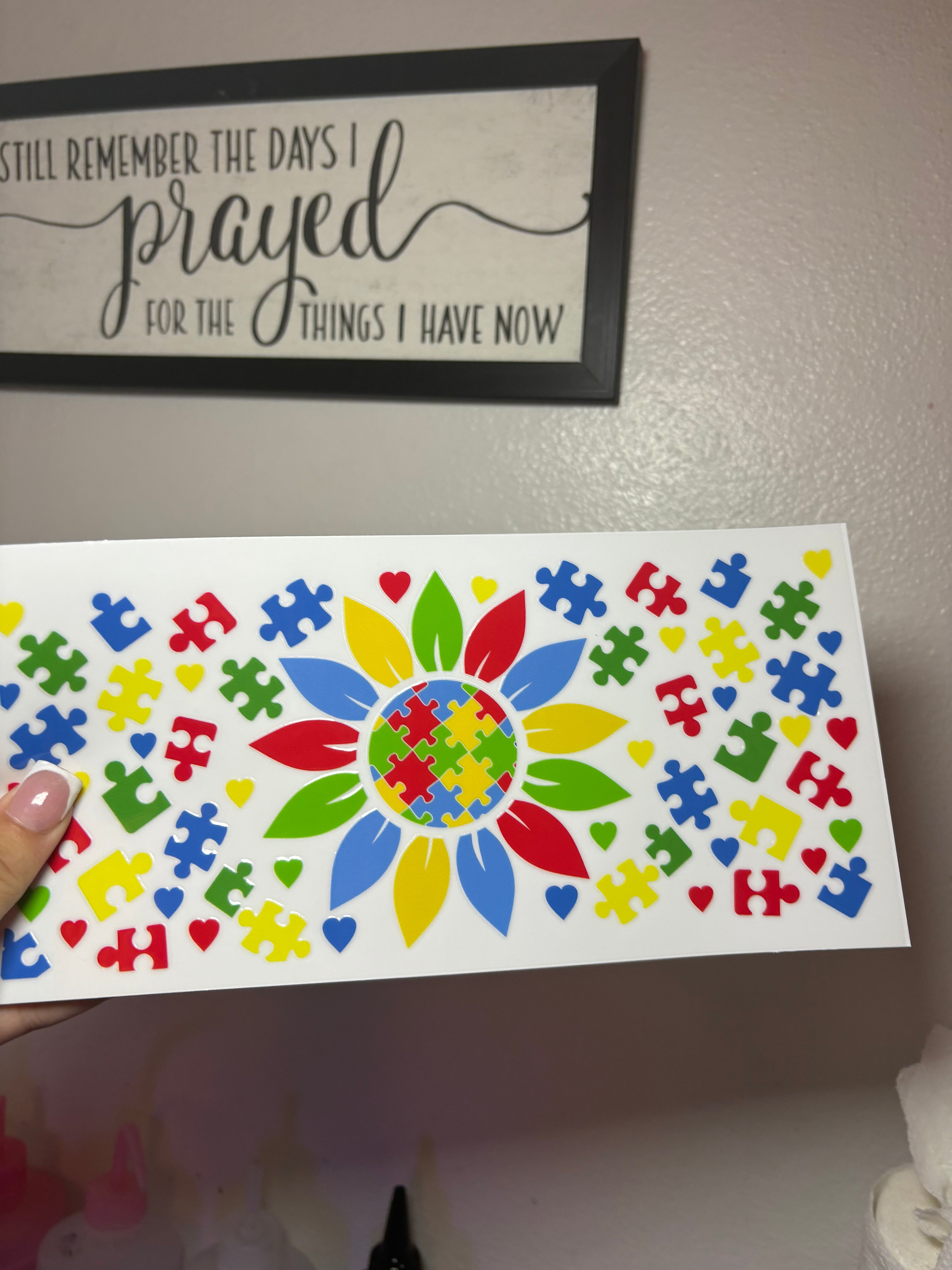 AUTISM AWARENESS decal