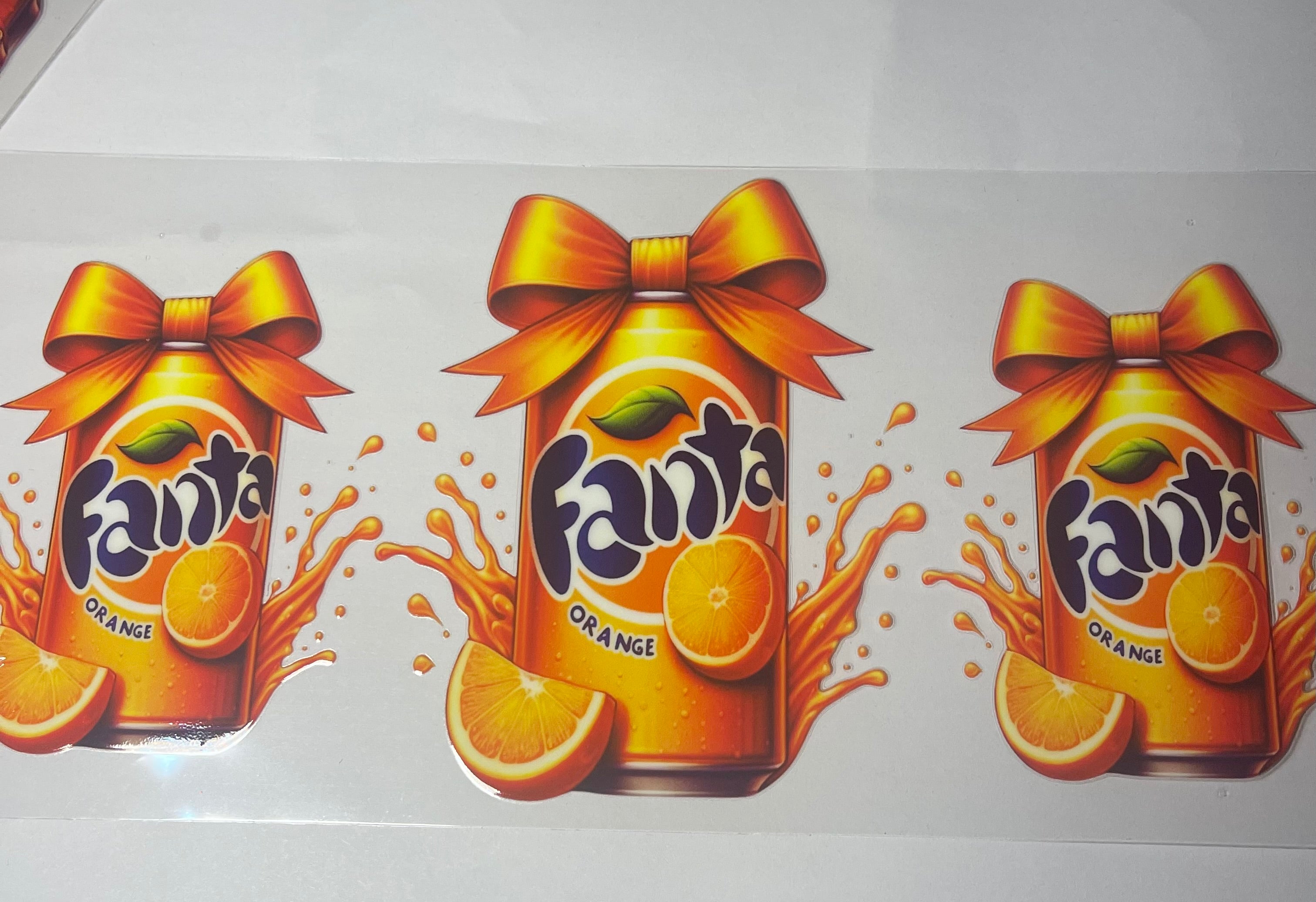 Soda wrap (add soda effect or glitter)
