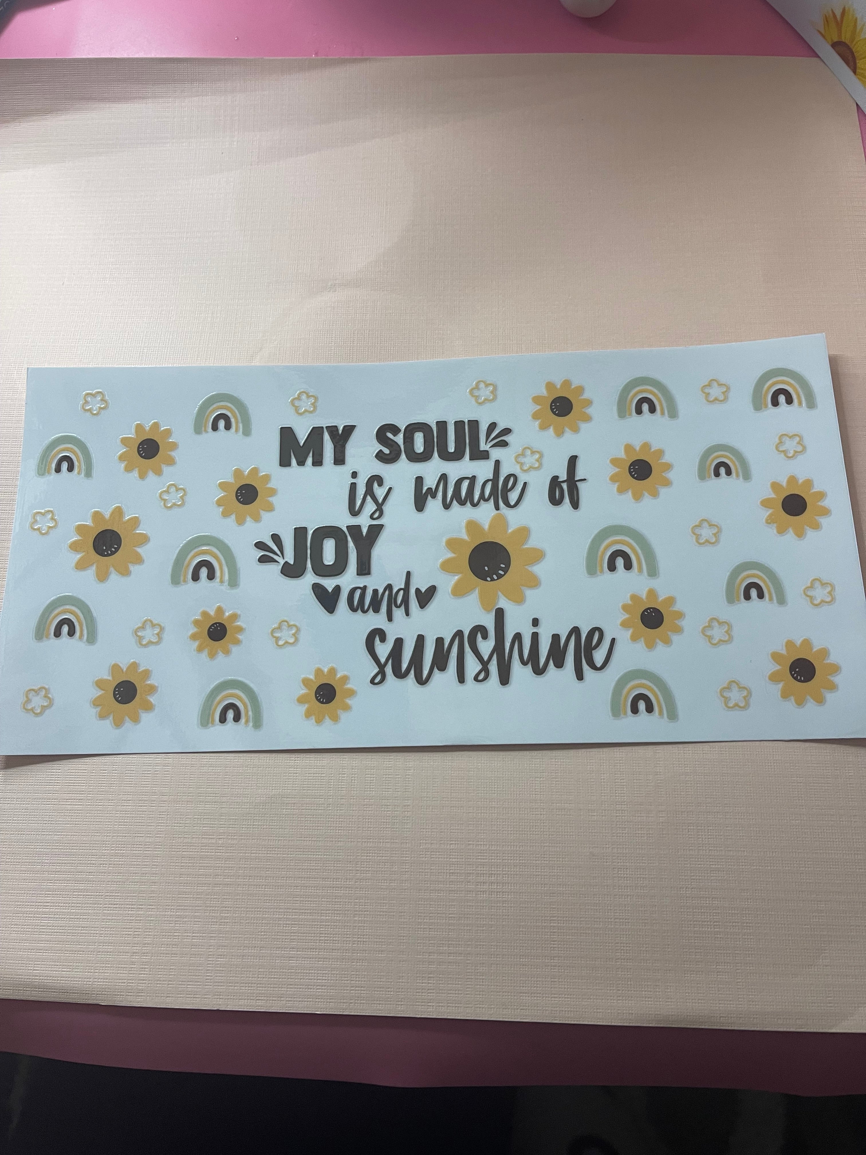 SUNFLOWER decal