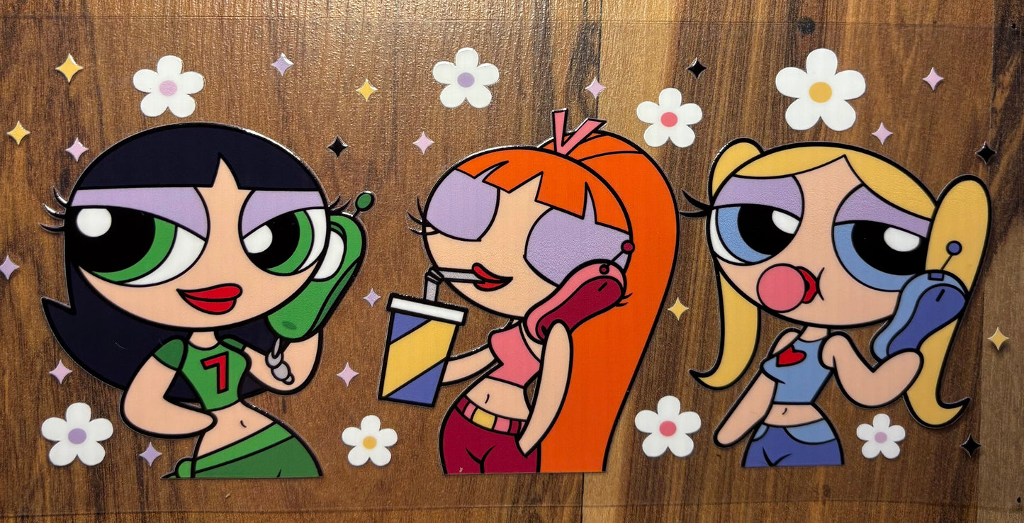 Power puff girl decal/wrap (NEW DROP)🚨
