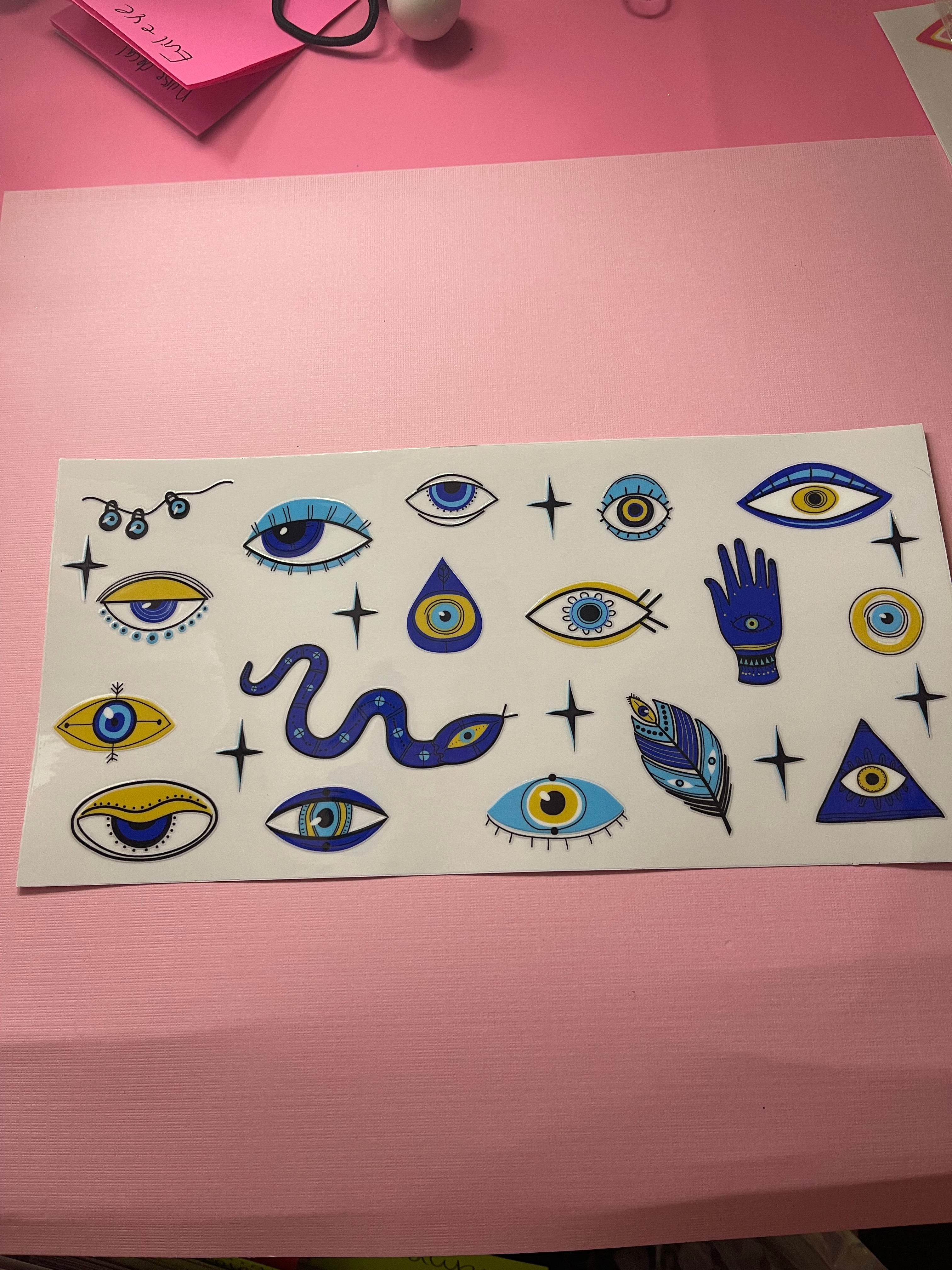 EVIL EYE decal