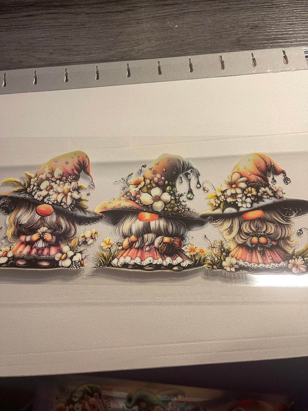 flowers/gnomes/fairy