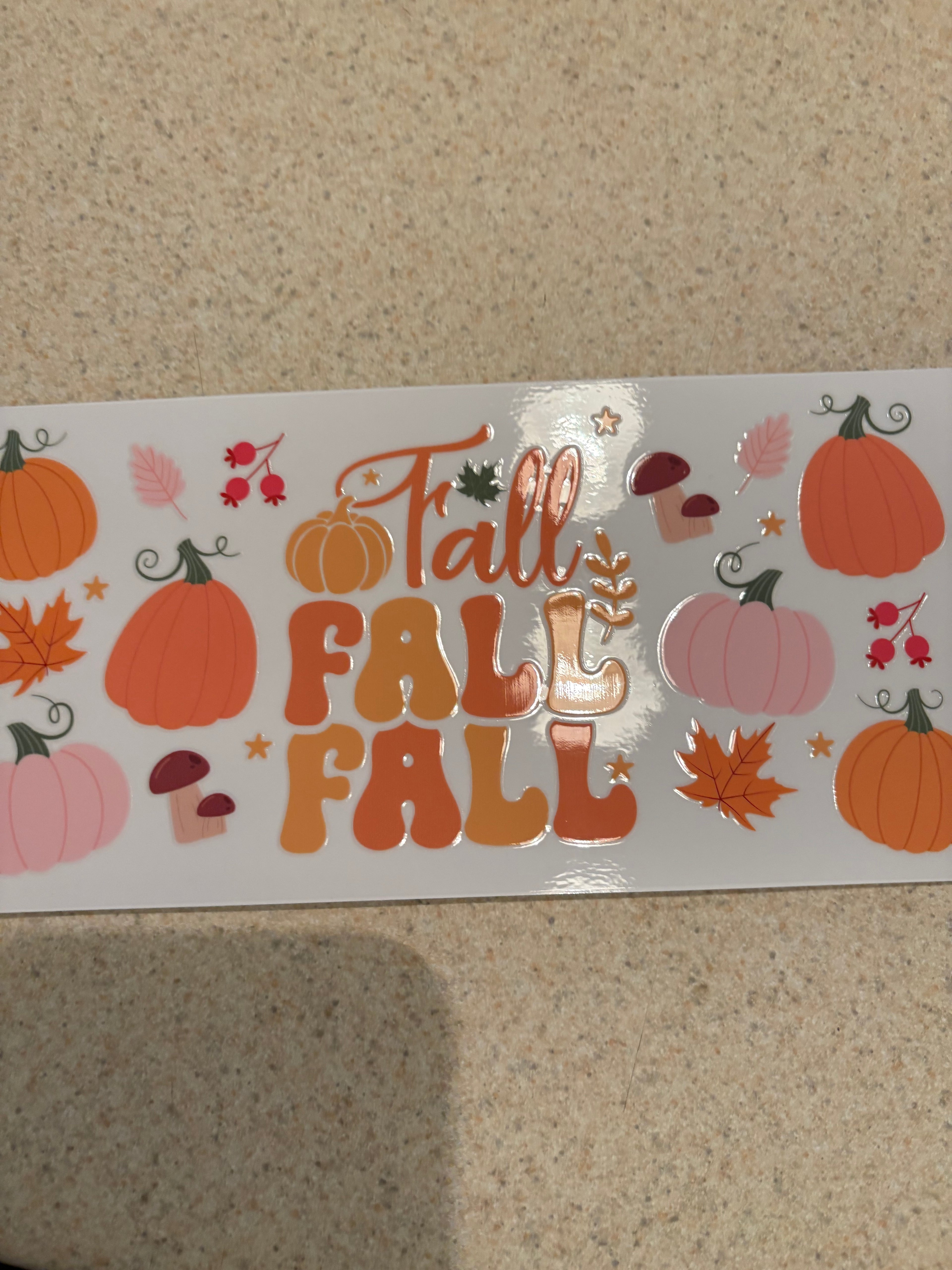 Fall wraps