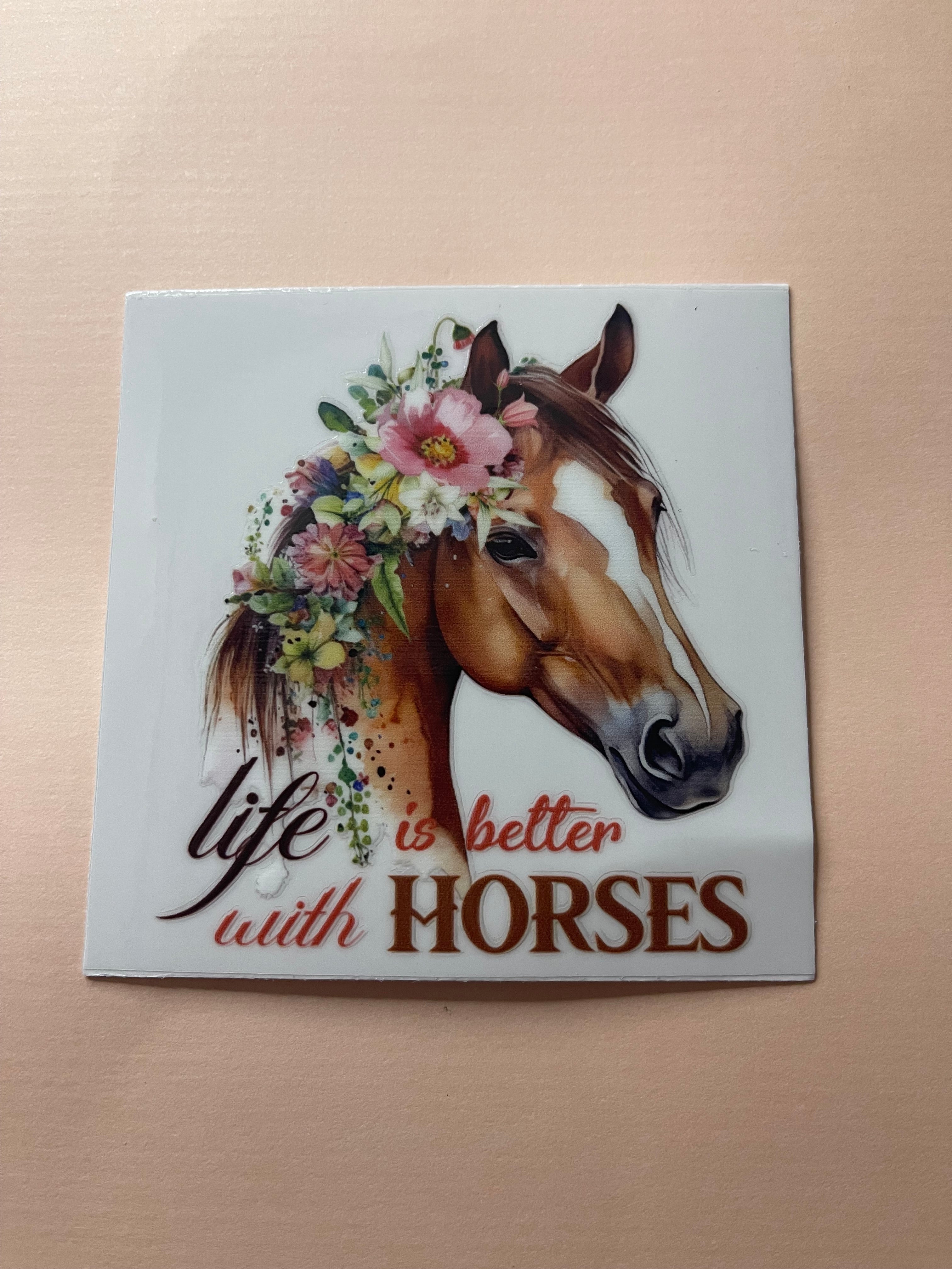HORSE decals
