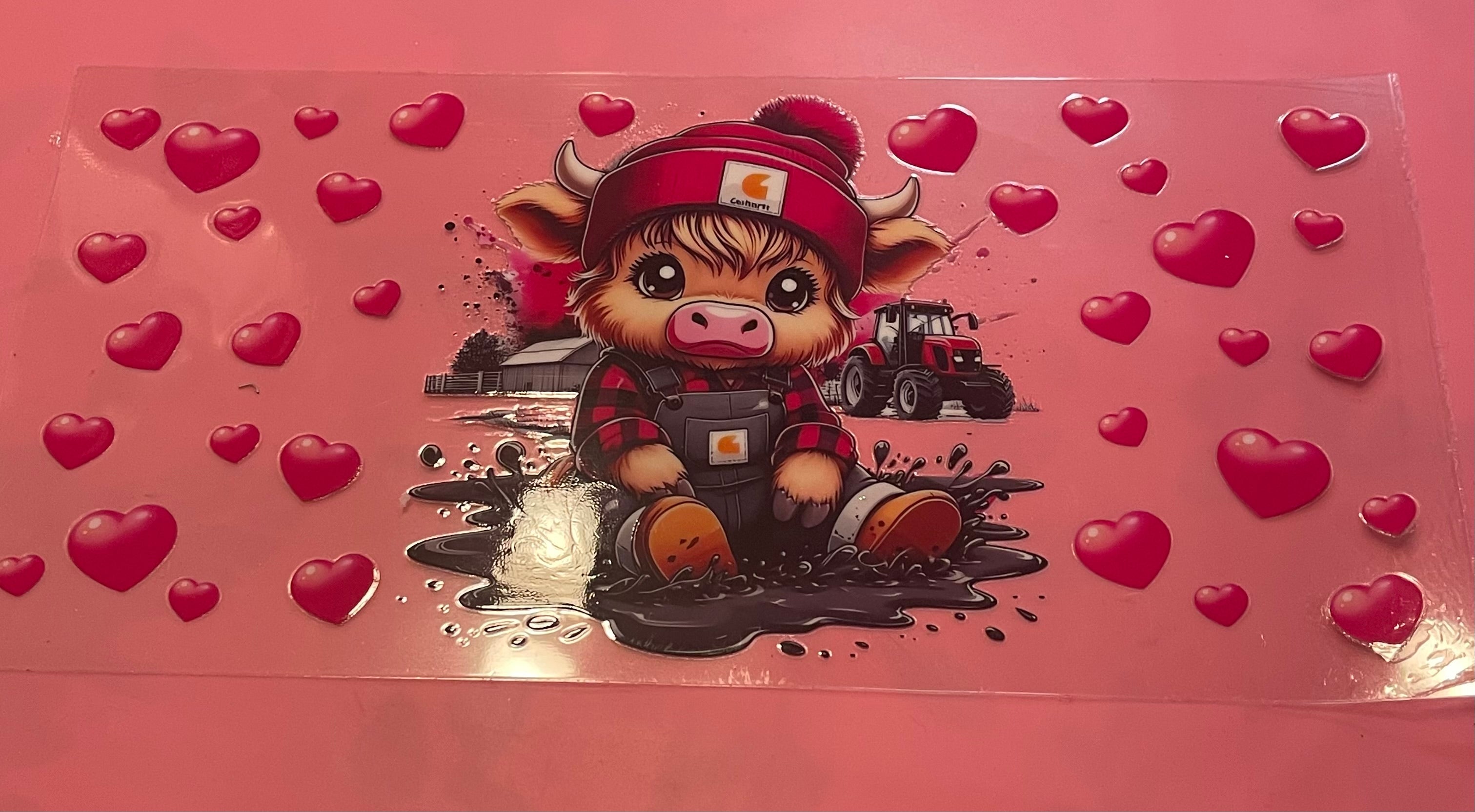 ANIMATED COW CARHARTT wrap (exclusive)
