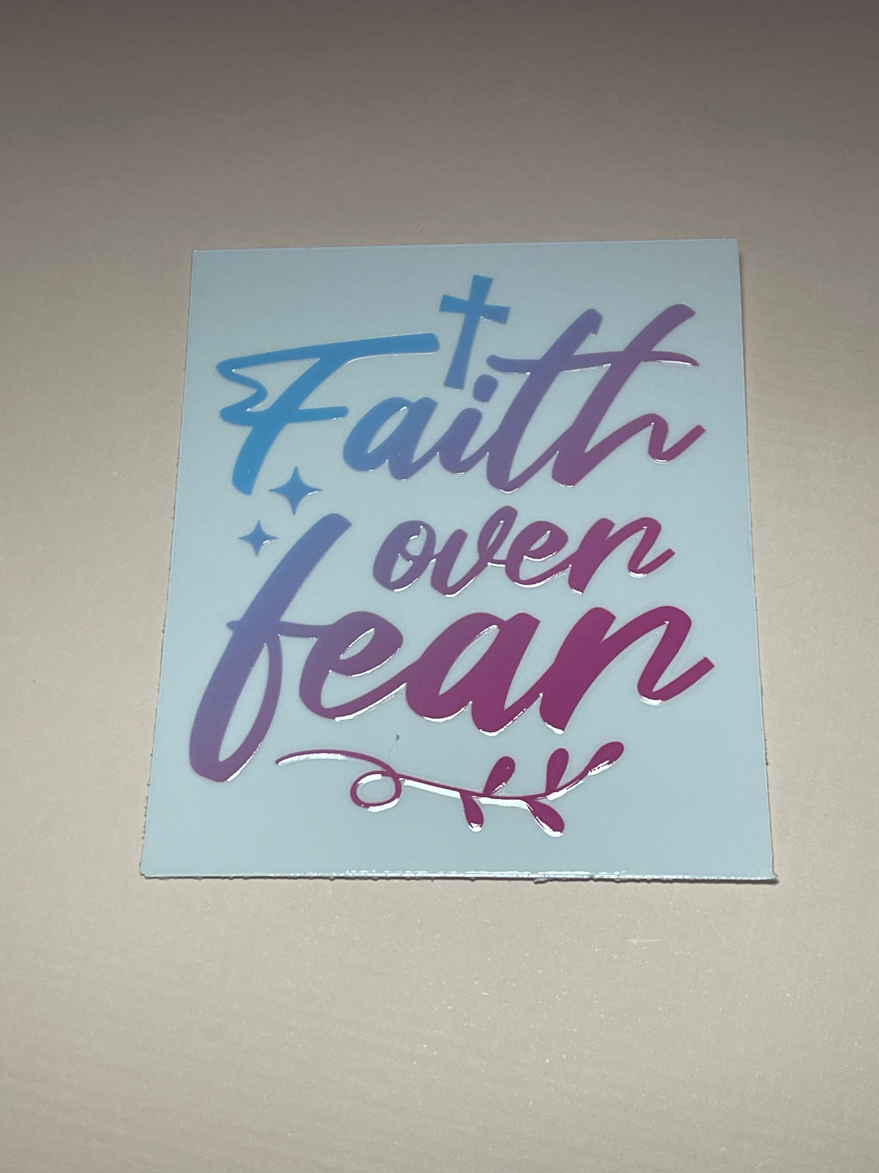 FAITH decal