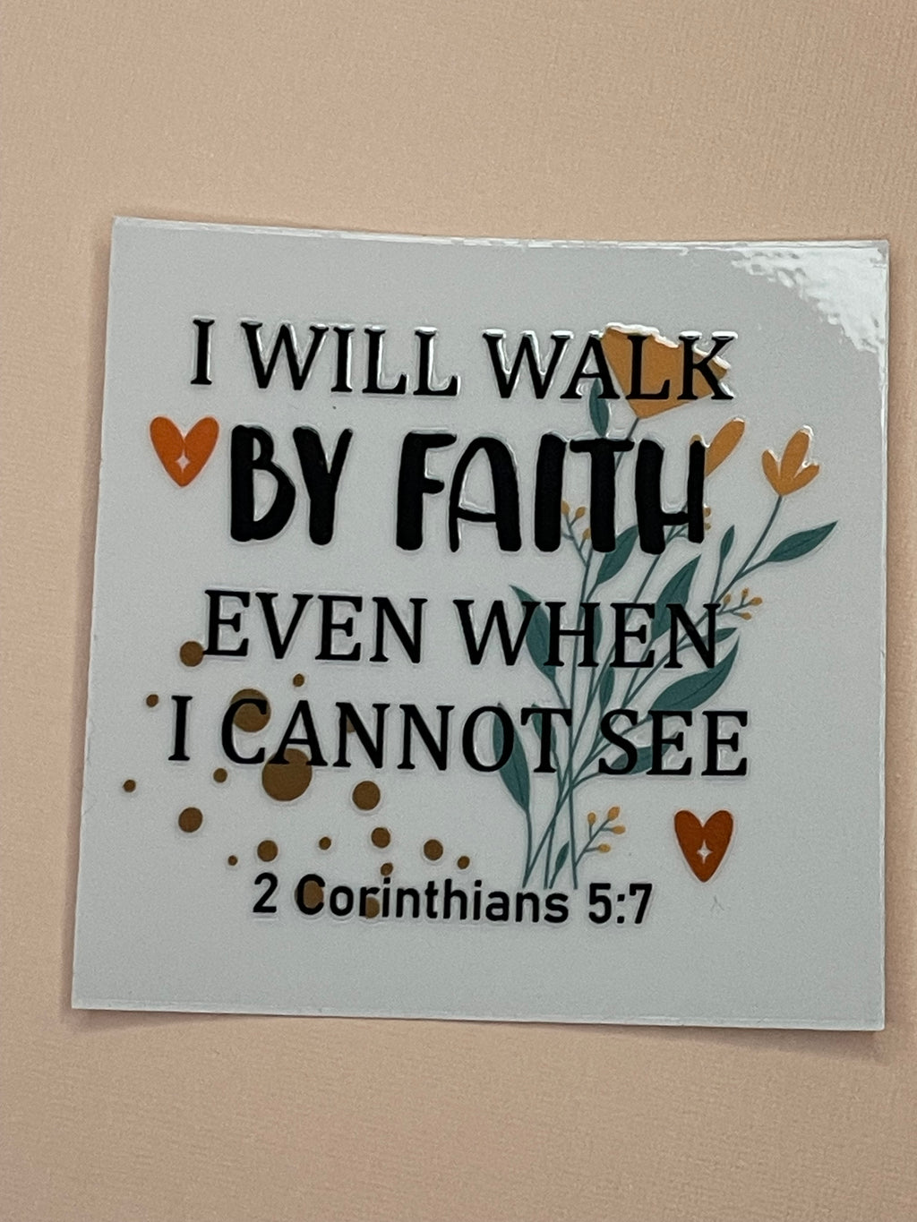FAITH decal