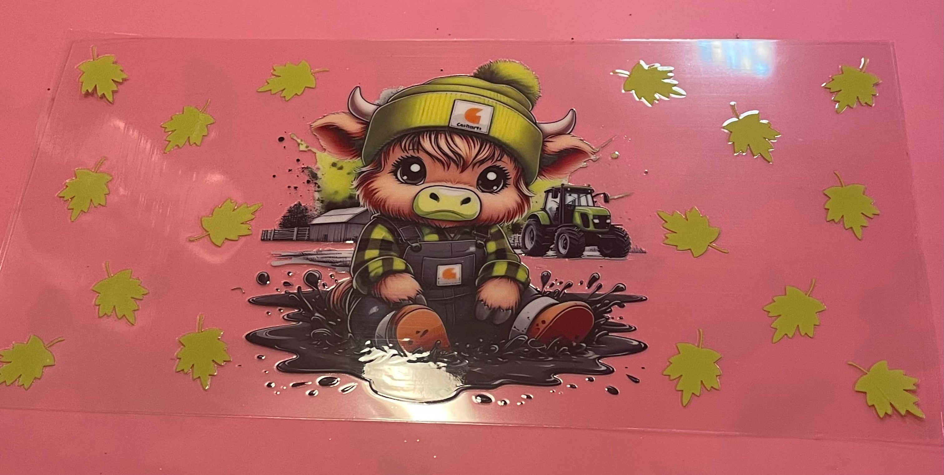 ANIMATED COW CARHARTT wrap (exclusive)