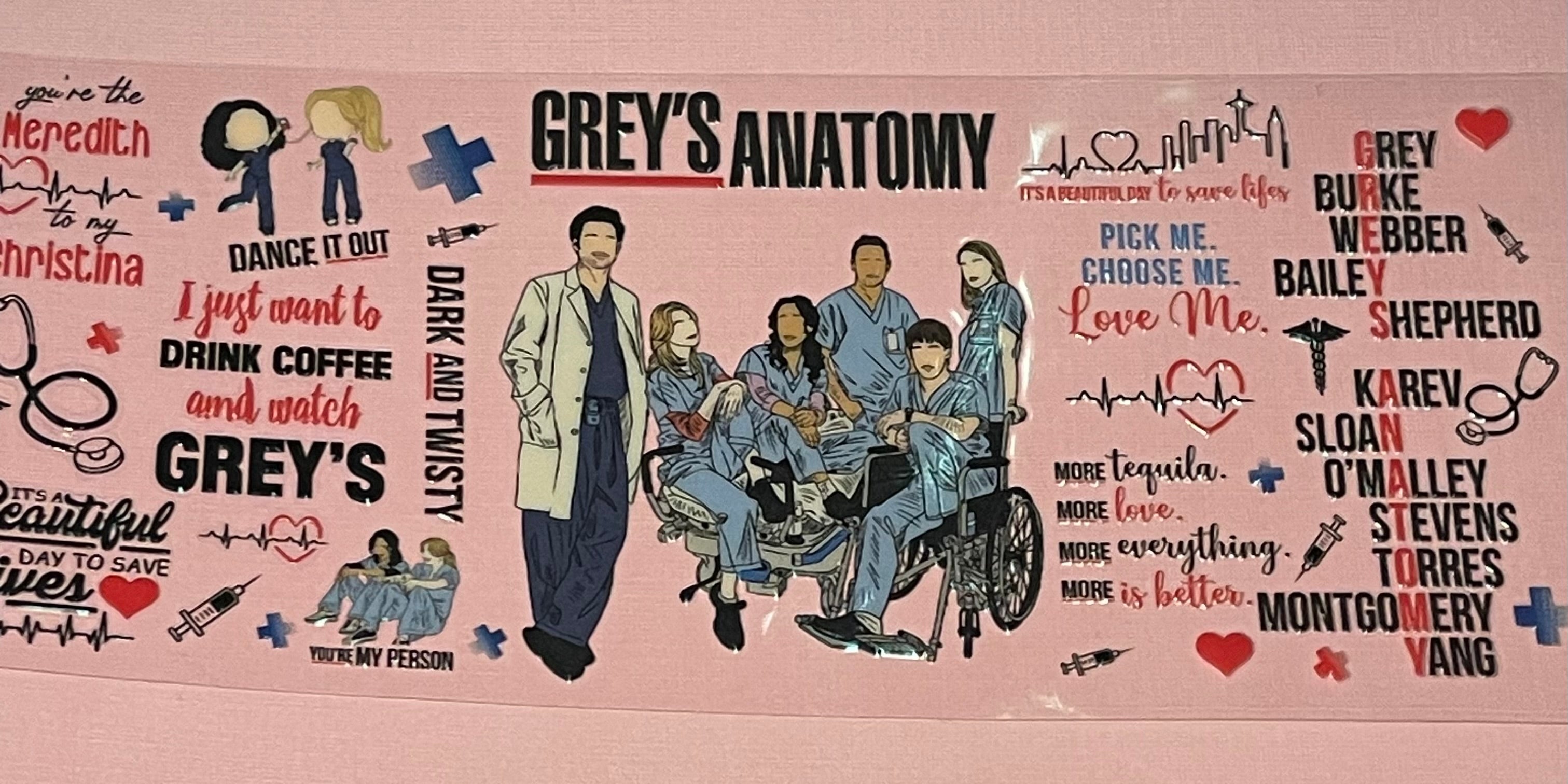 GREYS ANATOMY decal
