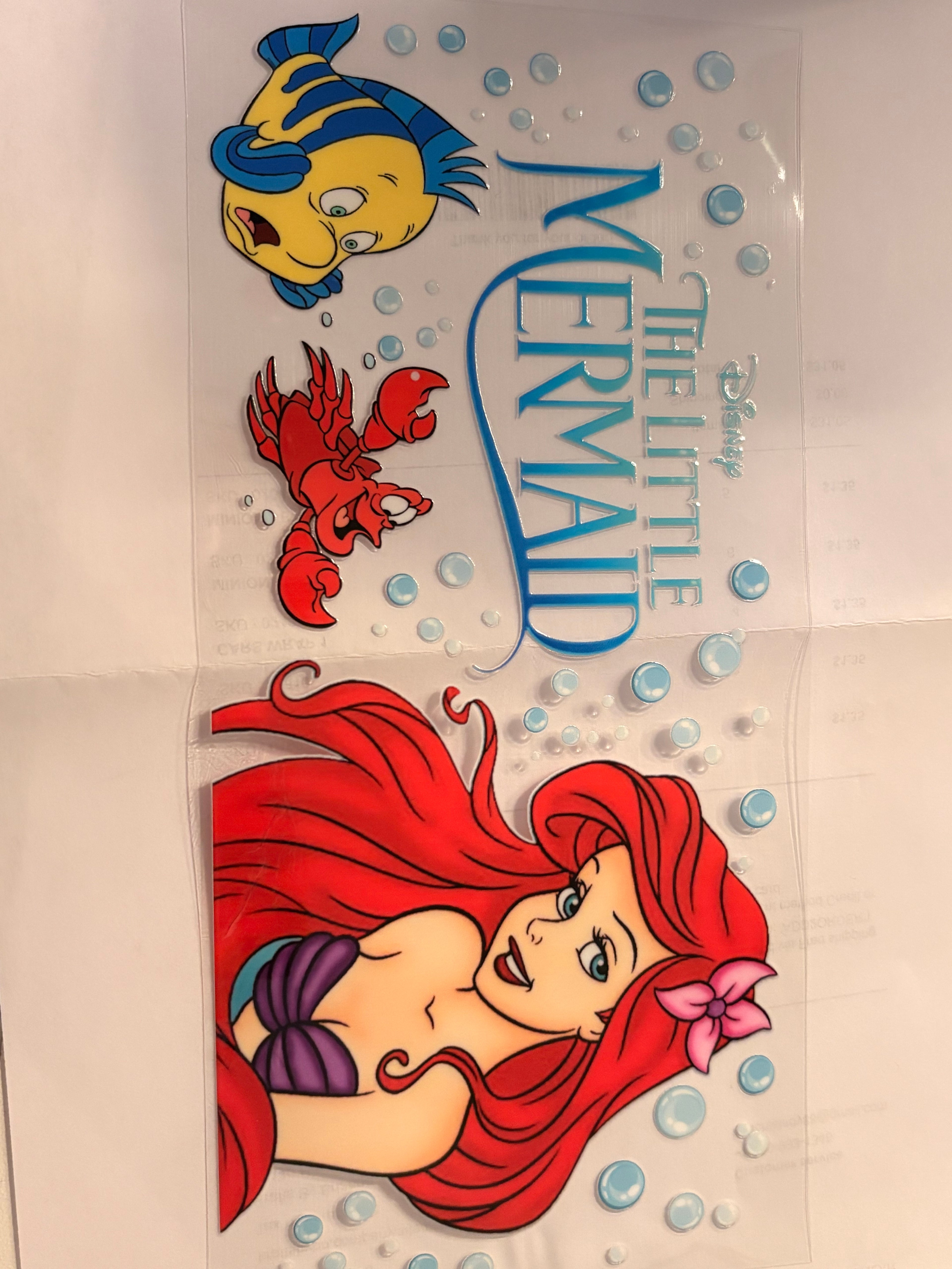 LITTLE MERMAID decal